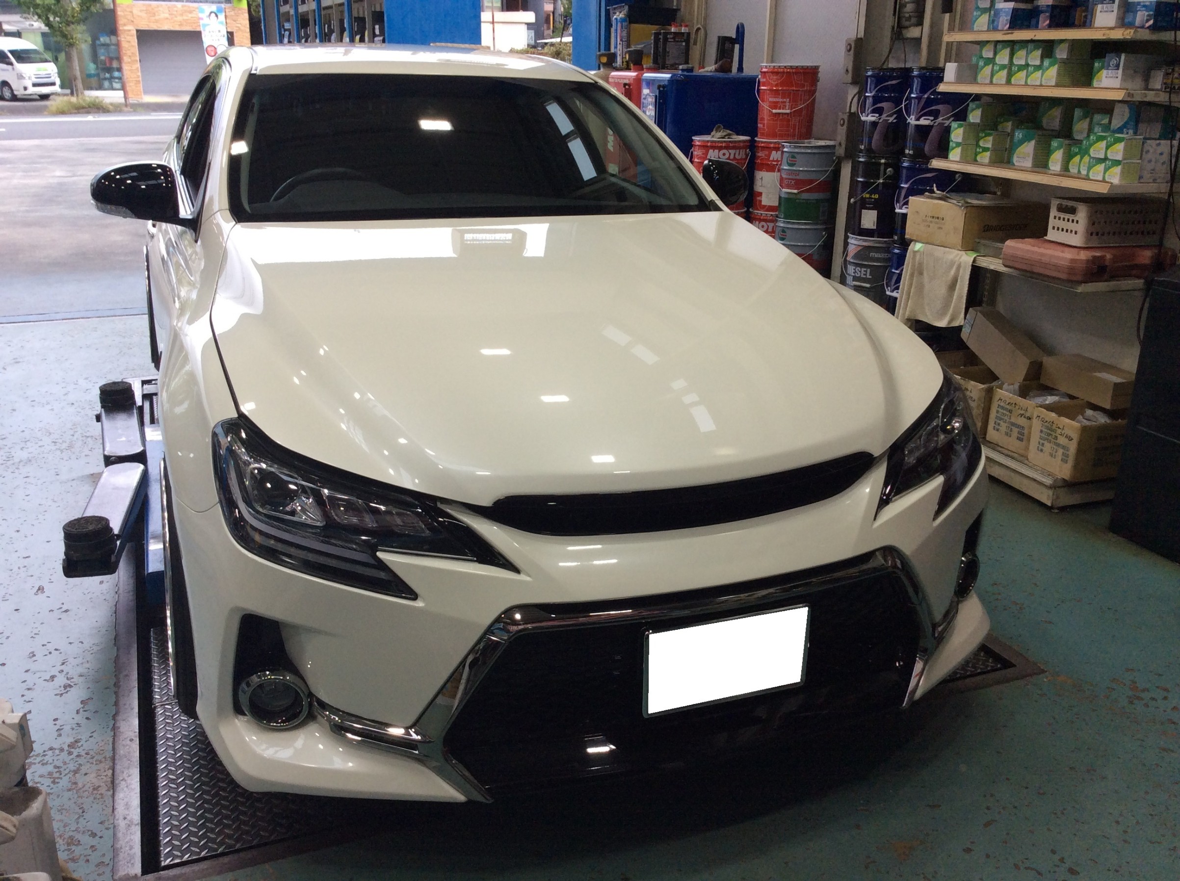 元に戻りました | トヨタ マークX G'S HID・LED（その他電装系