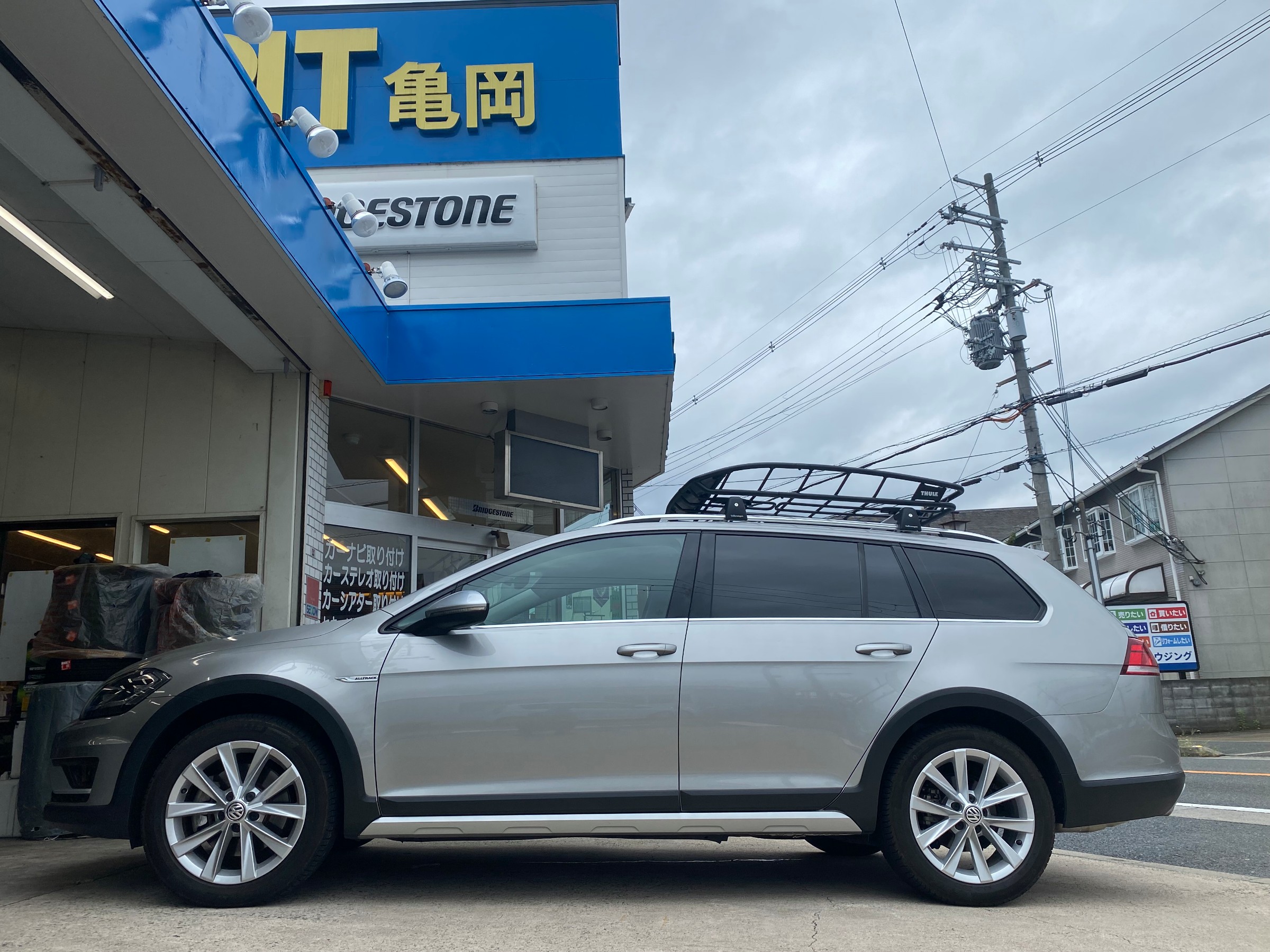 VWゴルフ7オールトラックにて使用