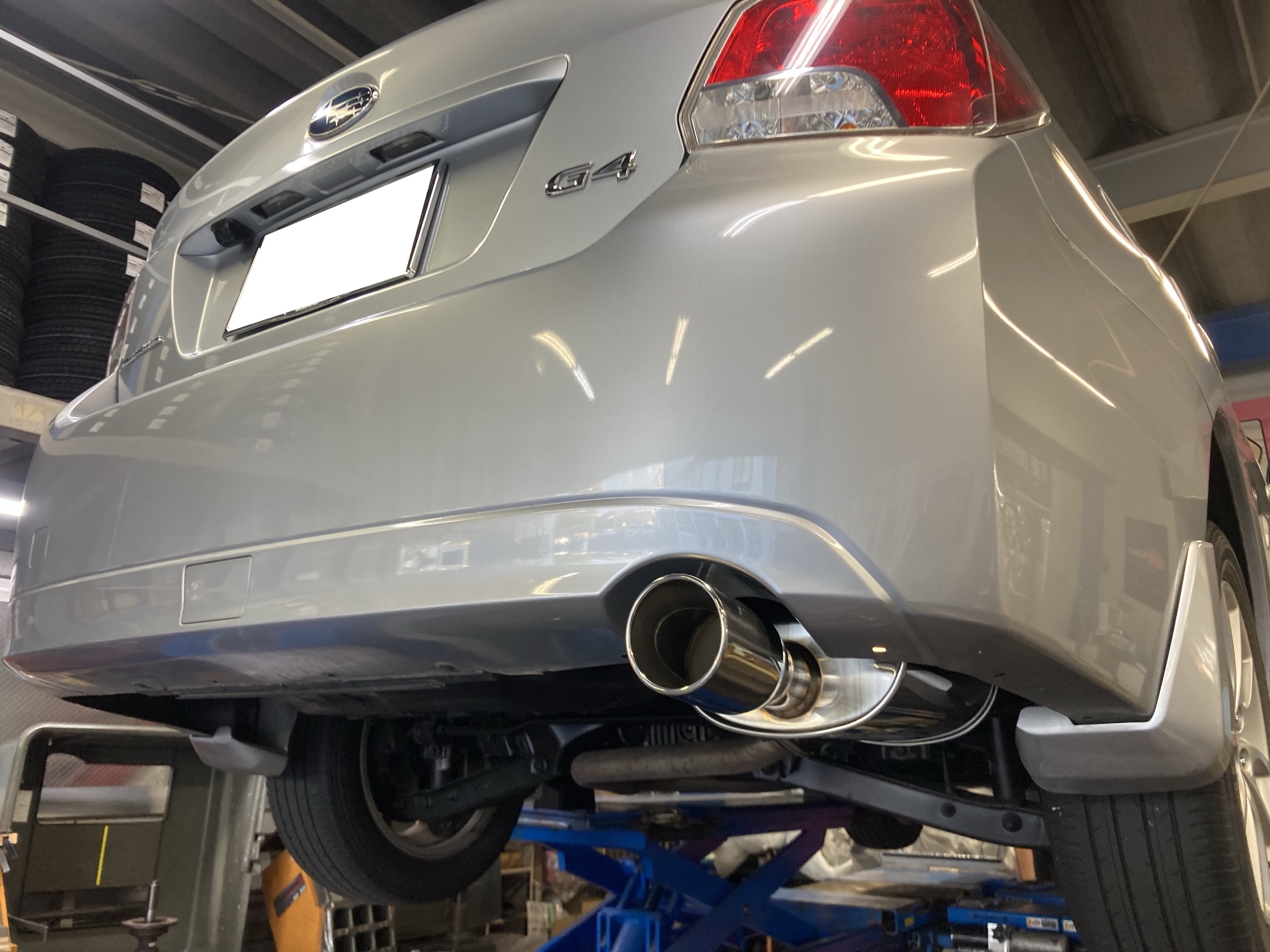 柿本改 インプレッサG4 マフラー GJ3 2011/12-2016/10 Regu.06&R