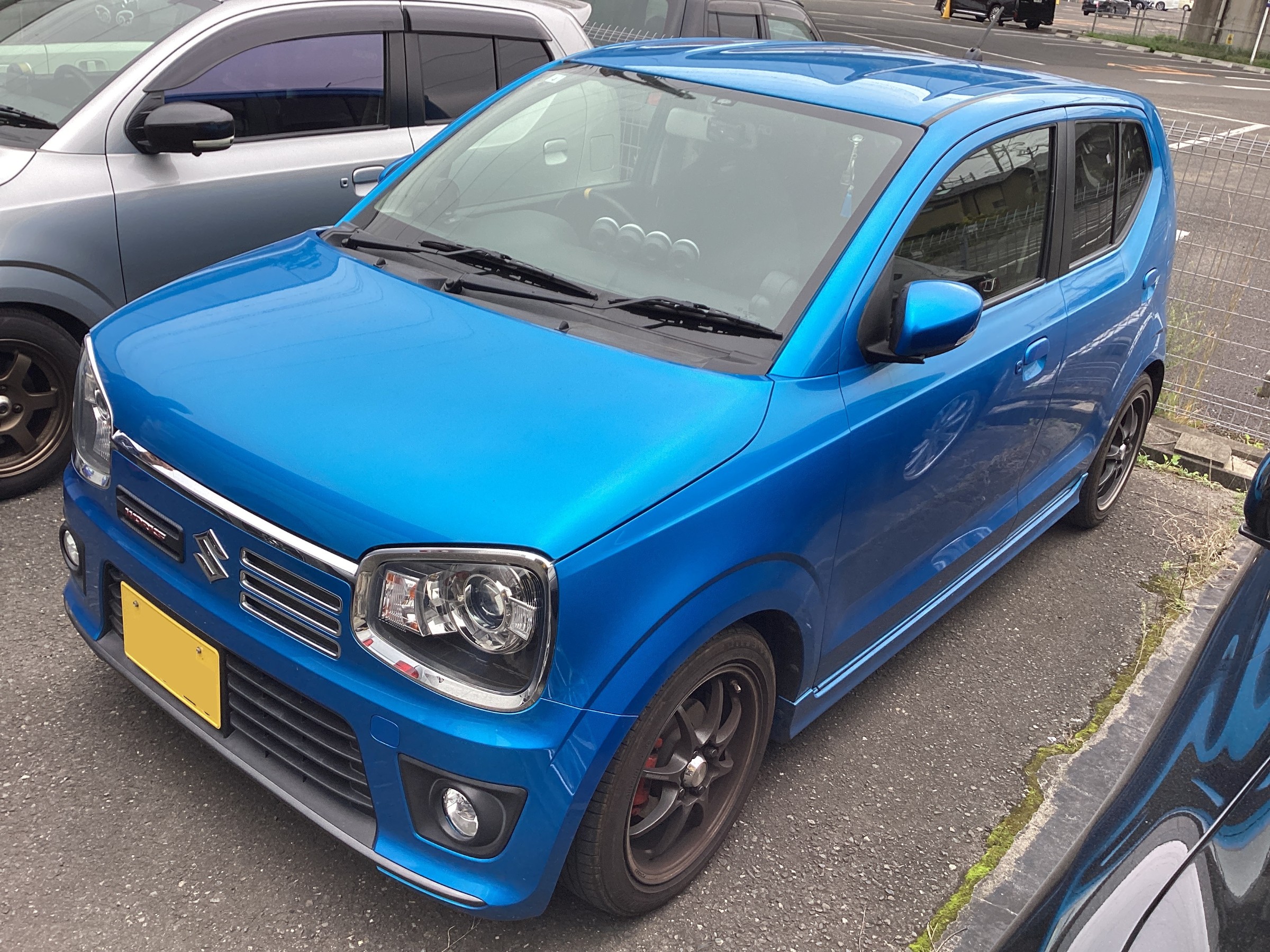 アルトワークス HA36S SILKROADフェンダーエクステンション