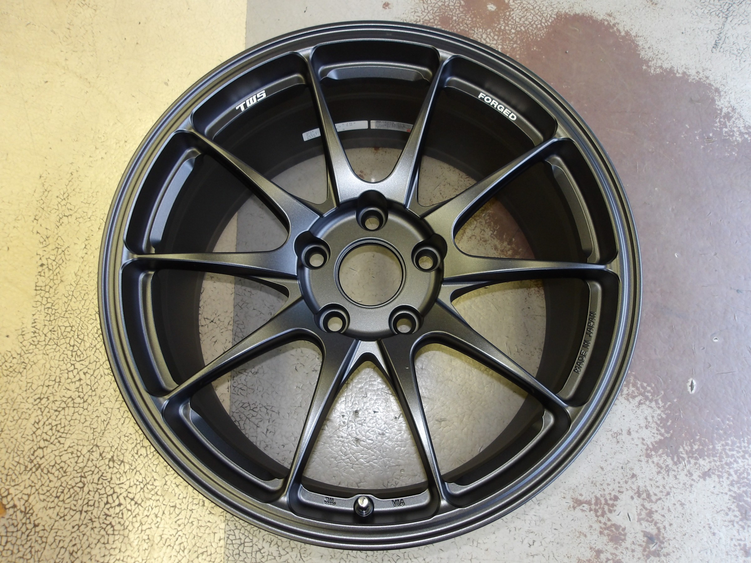 シビック タイプR（FL5）TWS製鍛造アルミホイール「RS317」装着