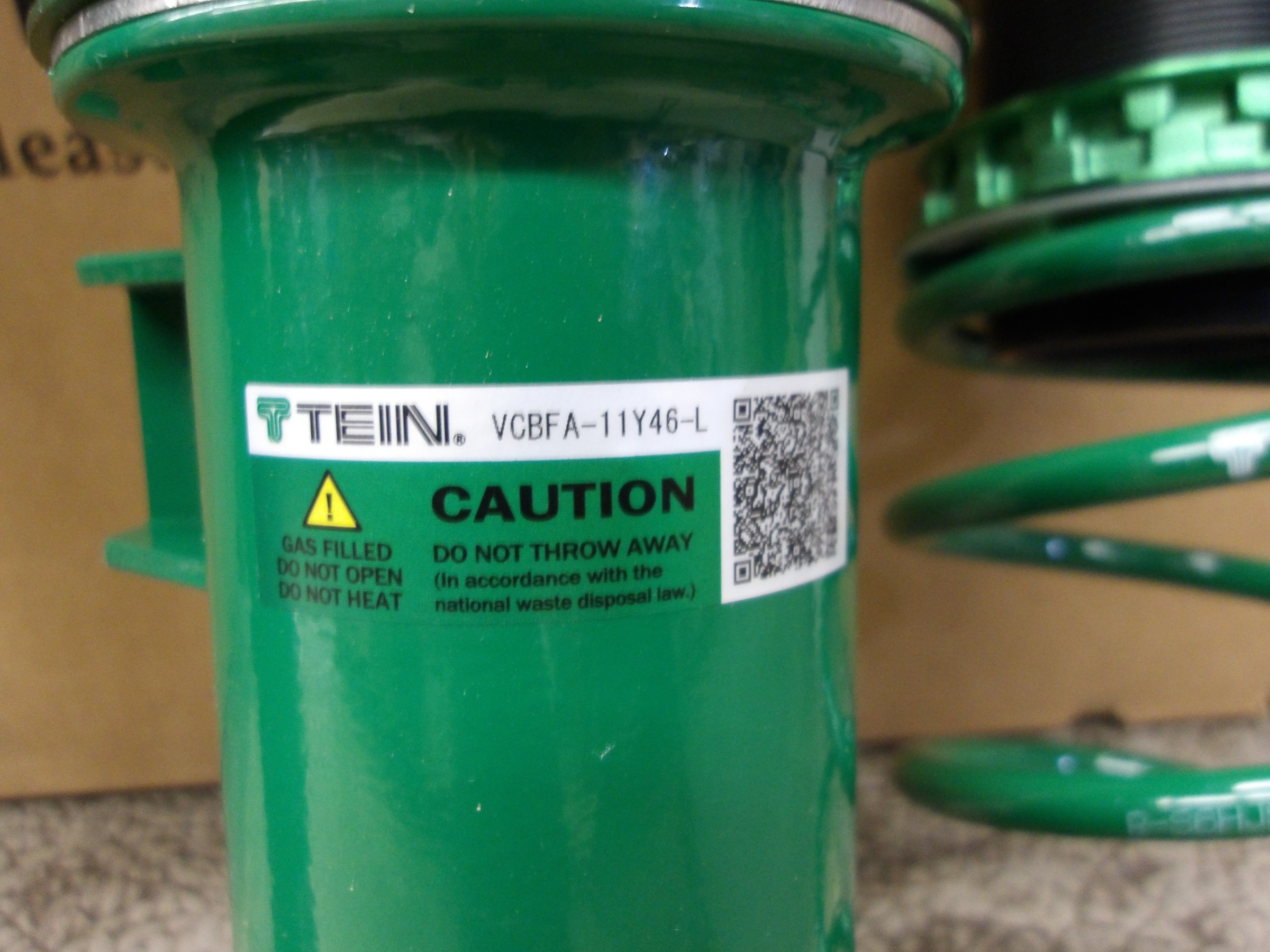 NｰBOX カスタム（JF5）テイン製車高調「FLEXｰℤ」装着＆アライメント