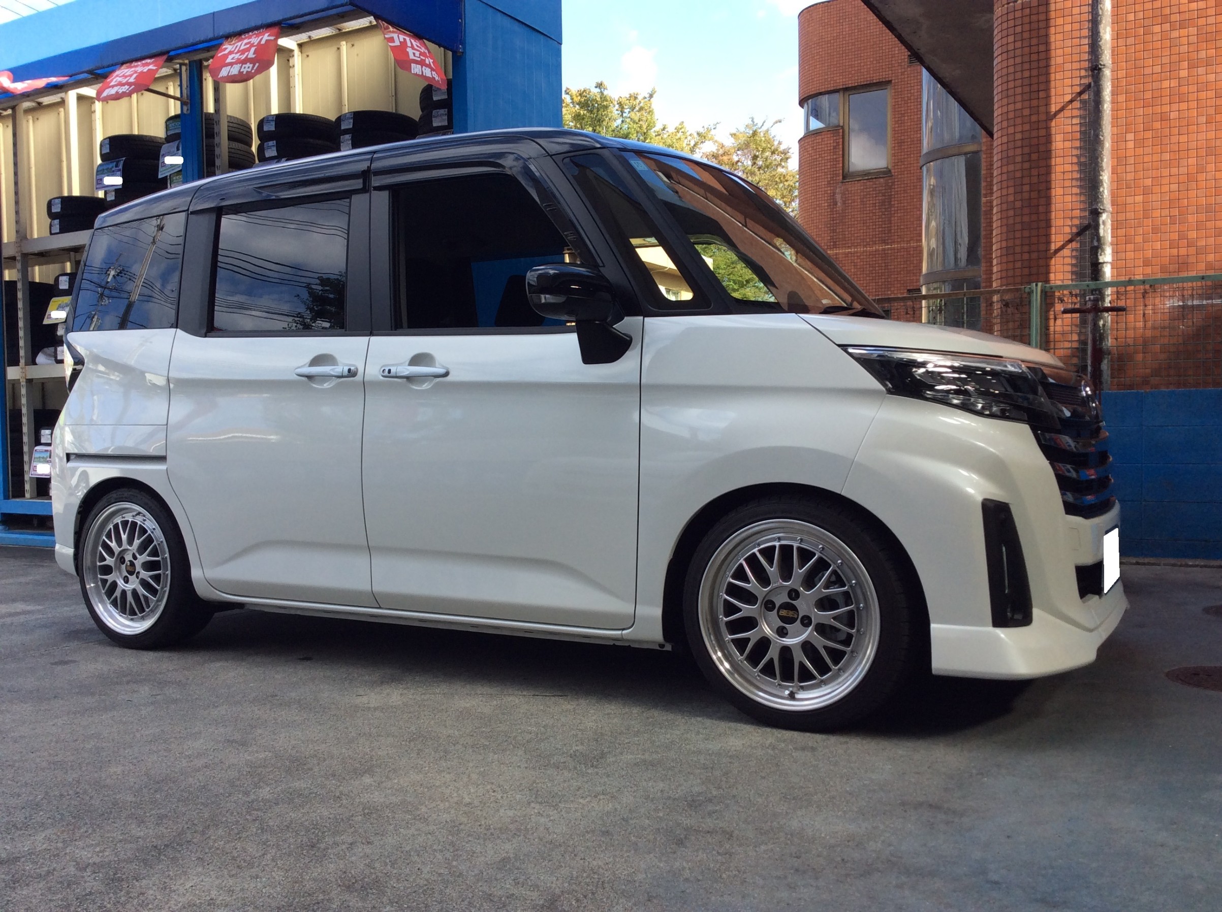 納車されましたので | トヨタ ルーミー 足まわり
