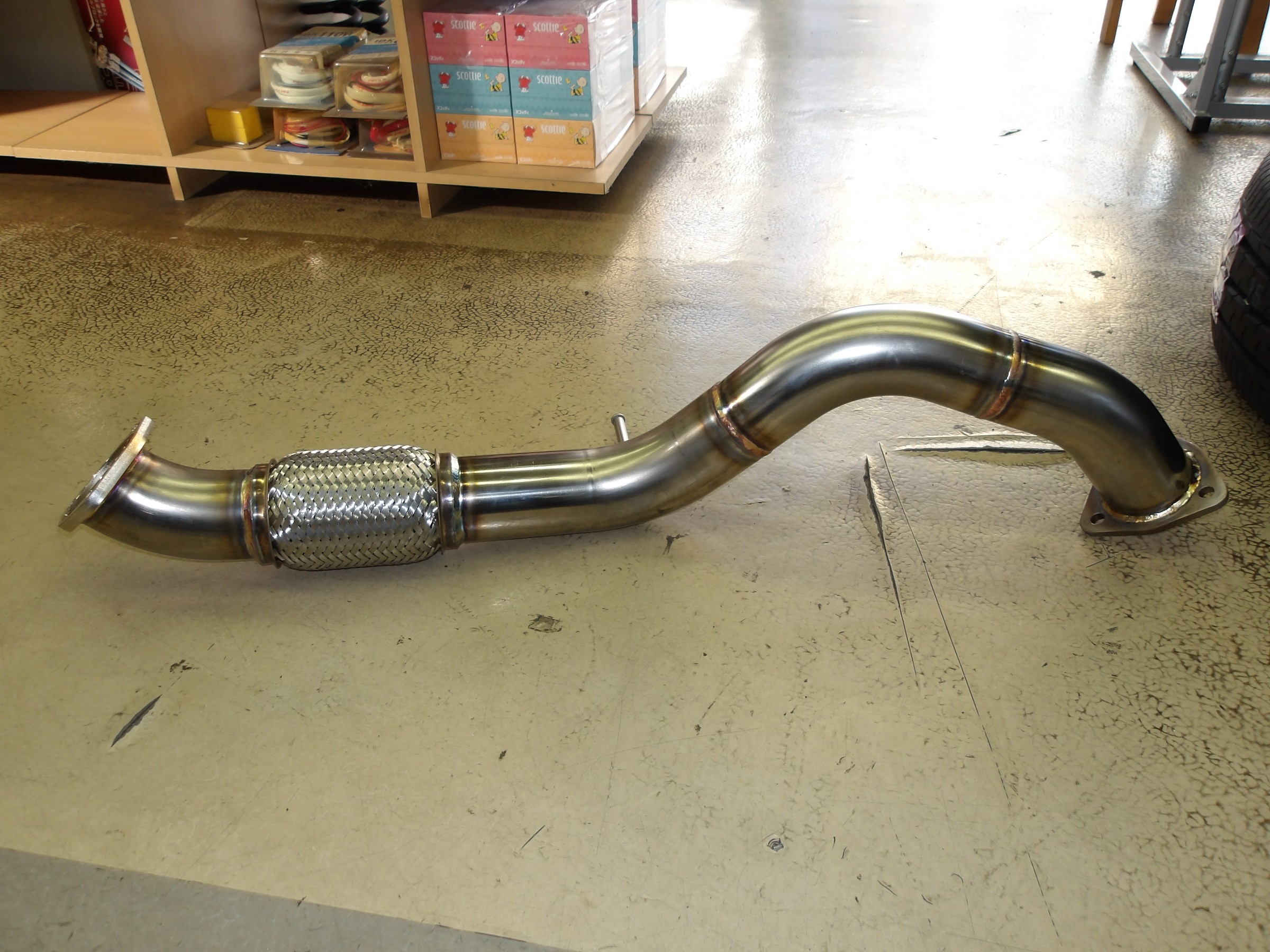 シビック タイプR（FL5）FUJITSUBO製フロントパイプ（保安基準適合品