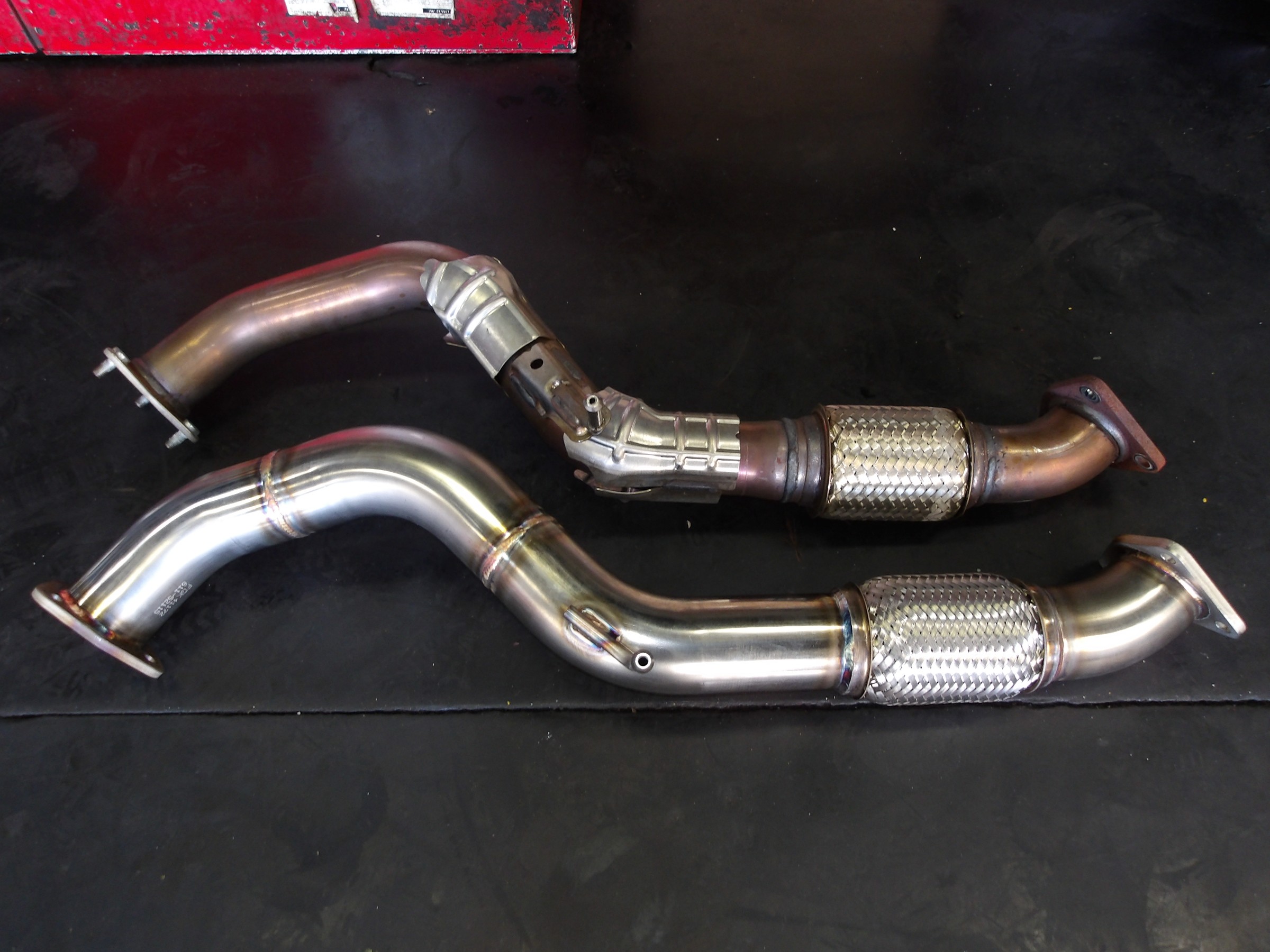 シビック タイプR（FL5）FUJITSUBO製フロントパイプ（保安基準適合品