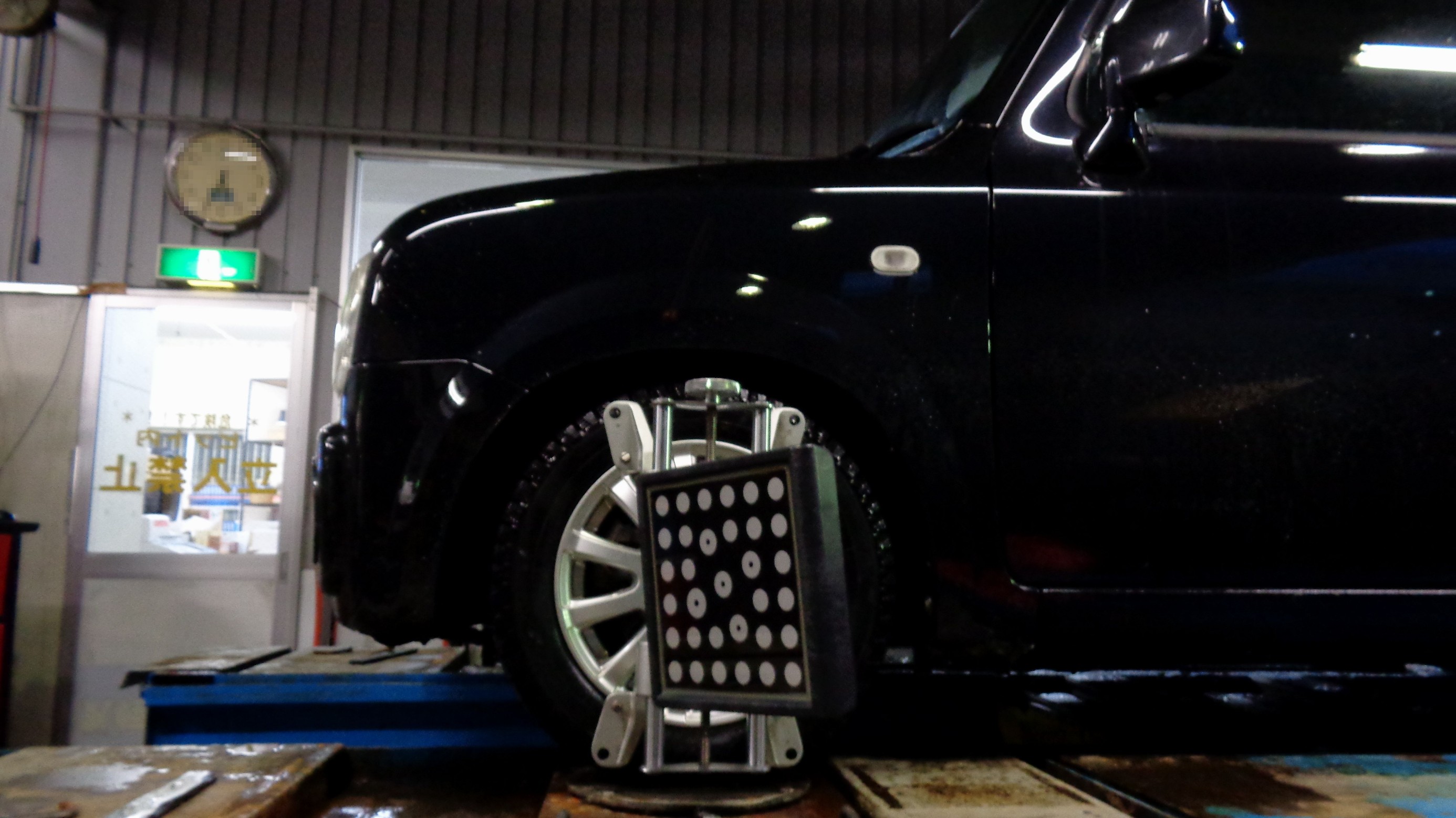 RS☆R Ti2000 DOWN 取付 ＆ 4輪アライメント測定＆調整作業