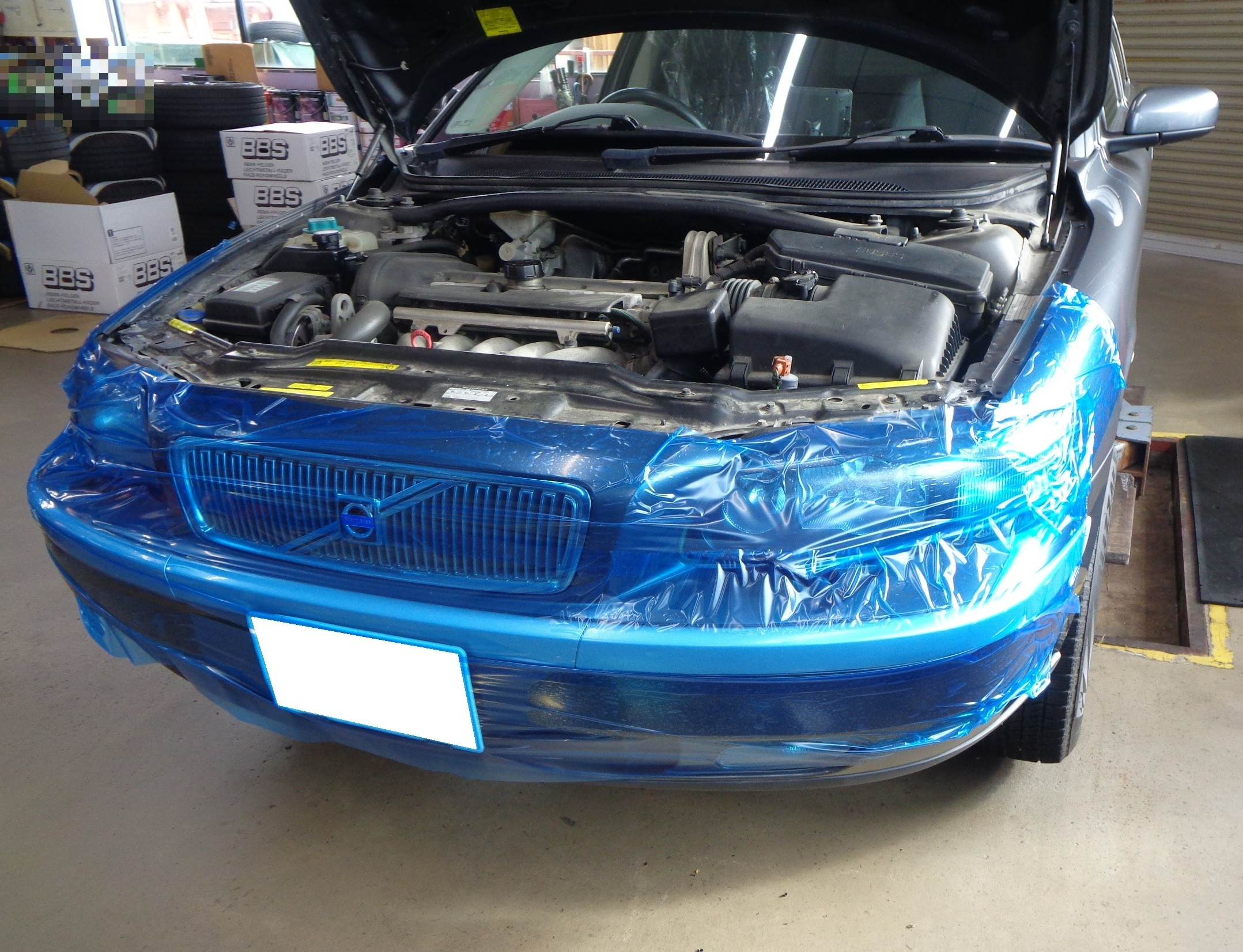 VOLVO　V70　右ヘッドライト VOLVO ボルボ V70 HID→LED化 LED ヘッドライト 前期対応 純正同