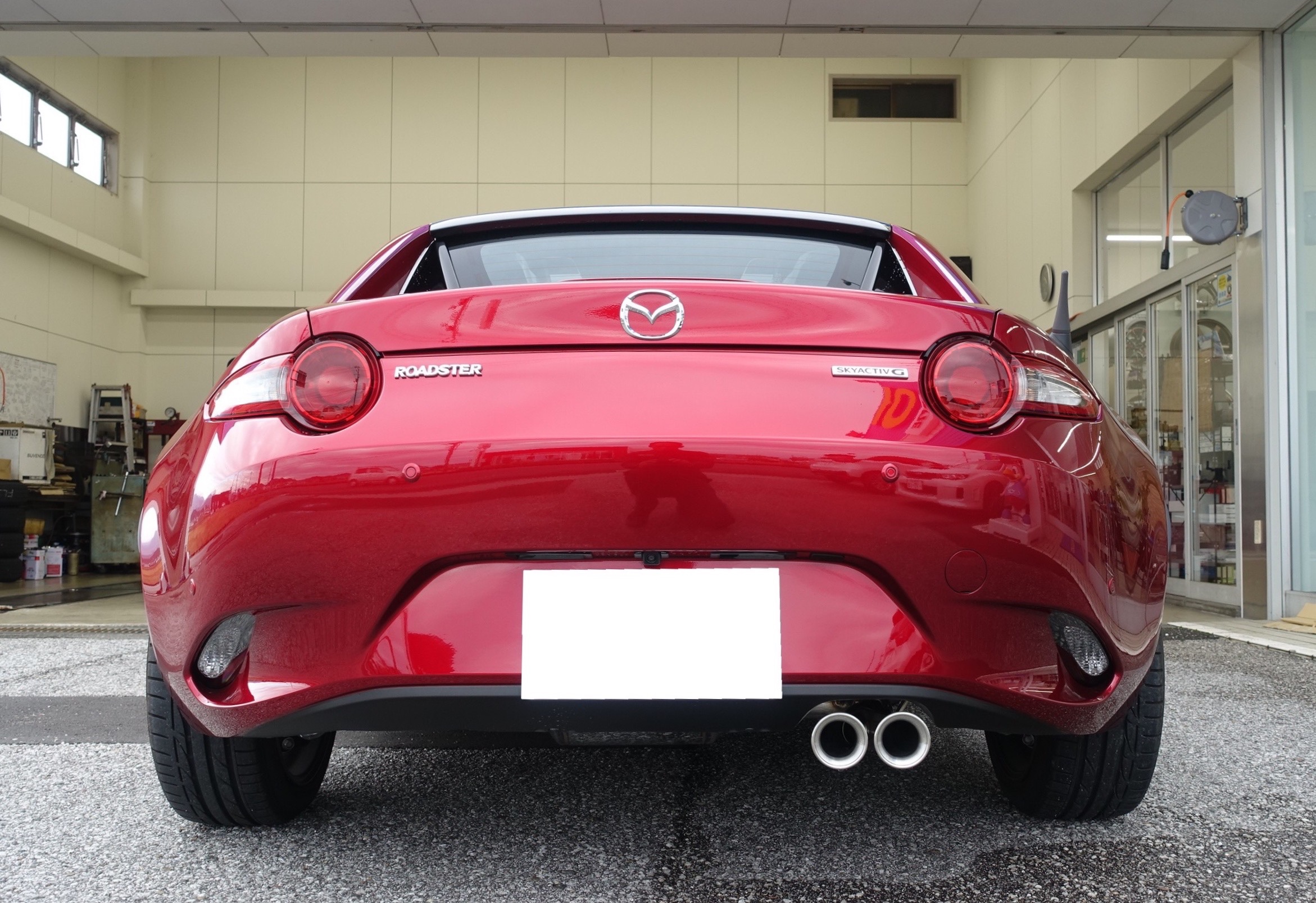 独特の快音と美しい見た目が“サクラム管”の特徴です！マツダ