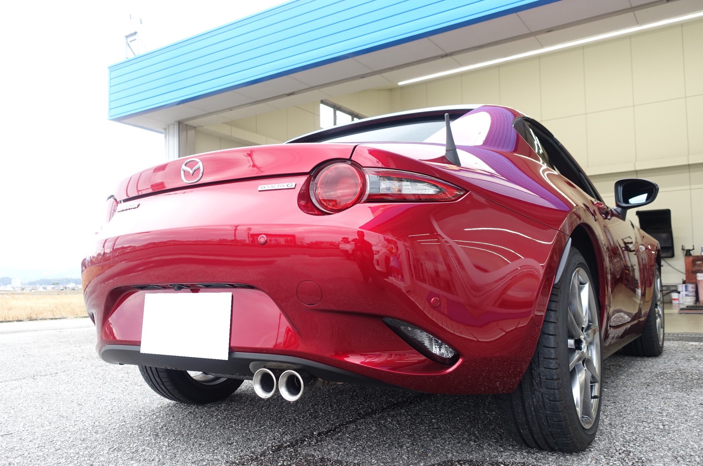 独特の快音と美しい見た目が“サクラム管”の特徴です！マツダ