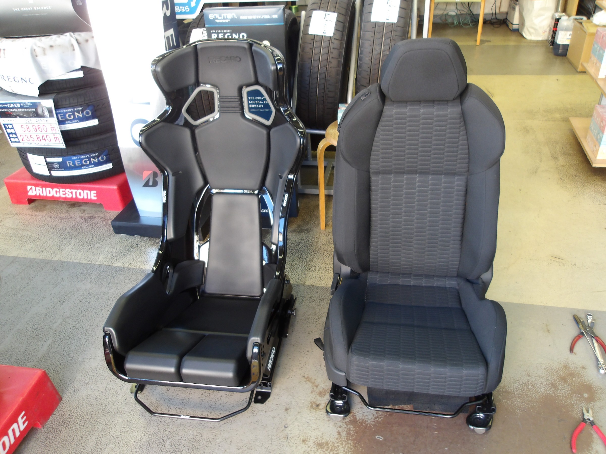 GR86（ZN8：カップカー）レカロ製モータースポーツシェル「プロ