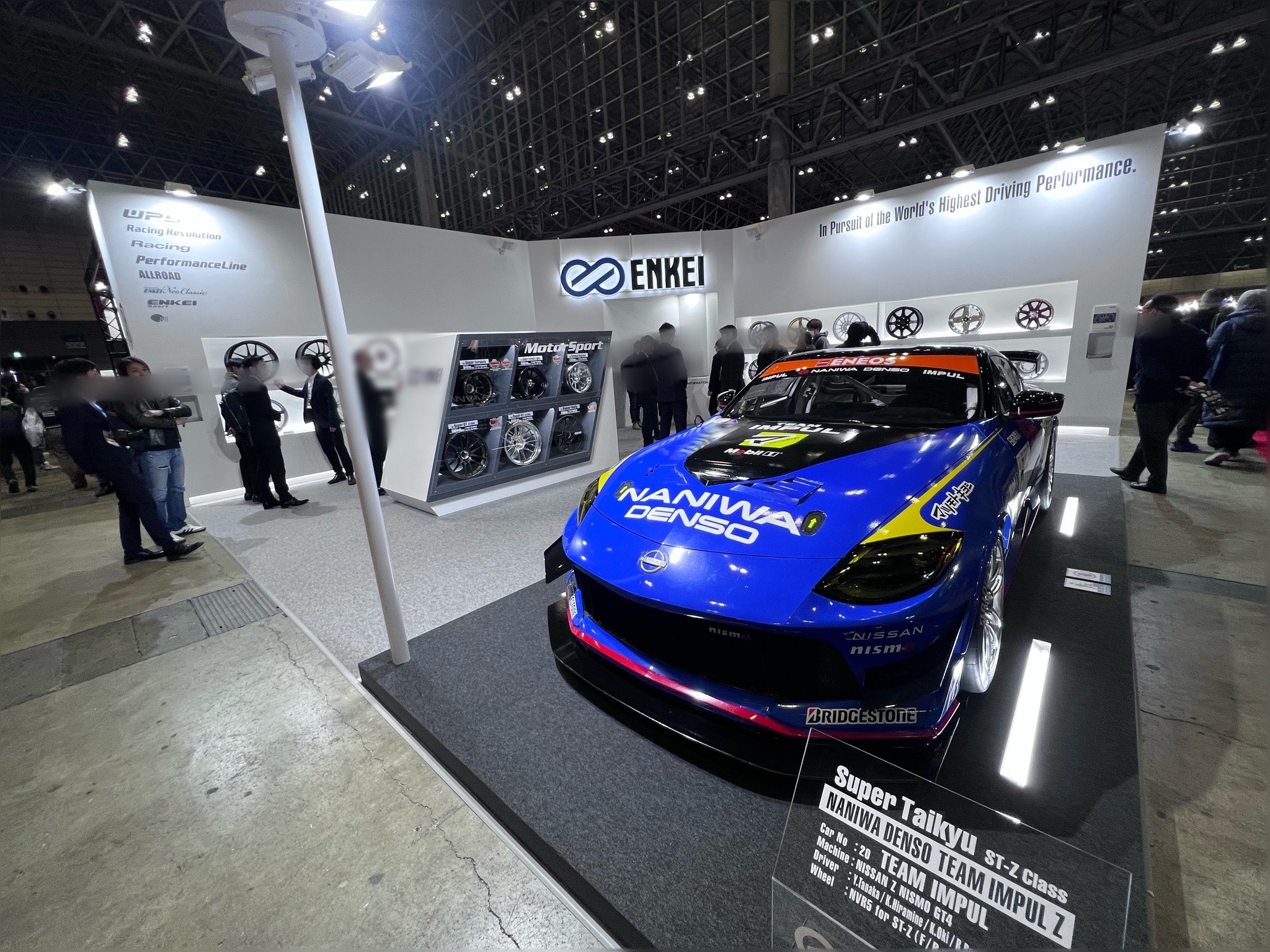 東京オートサロン 2025日記 ☆ENKEI エンケイホイール☆ブースを 東京オートサロン 2025日記 ☆ENKEI エンケイホイール☆ブースを