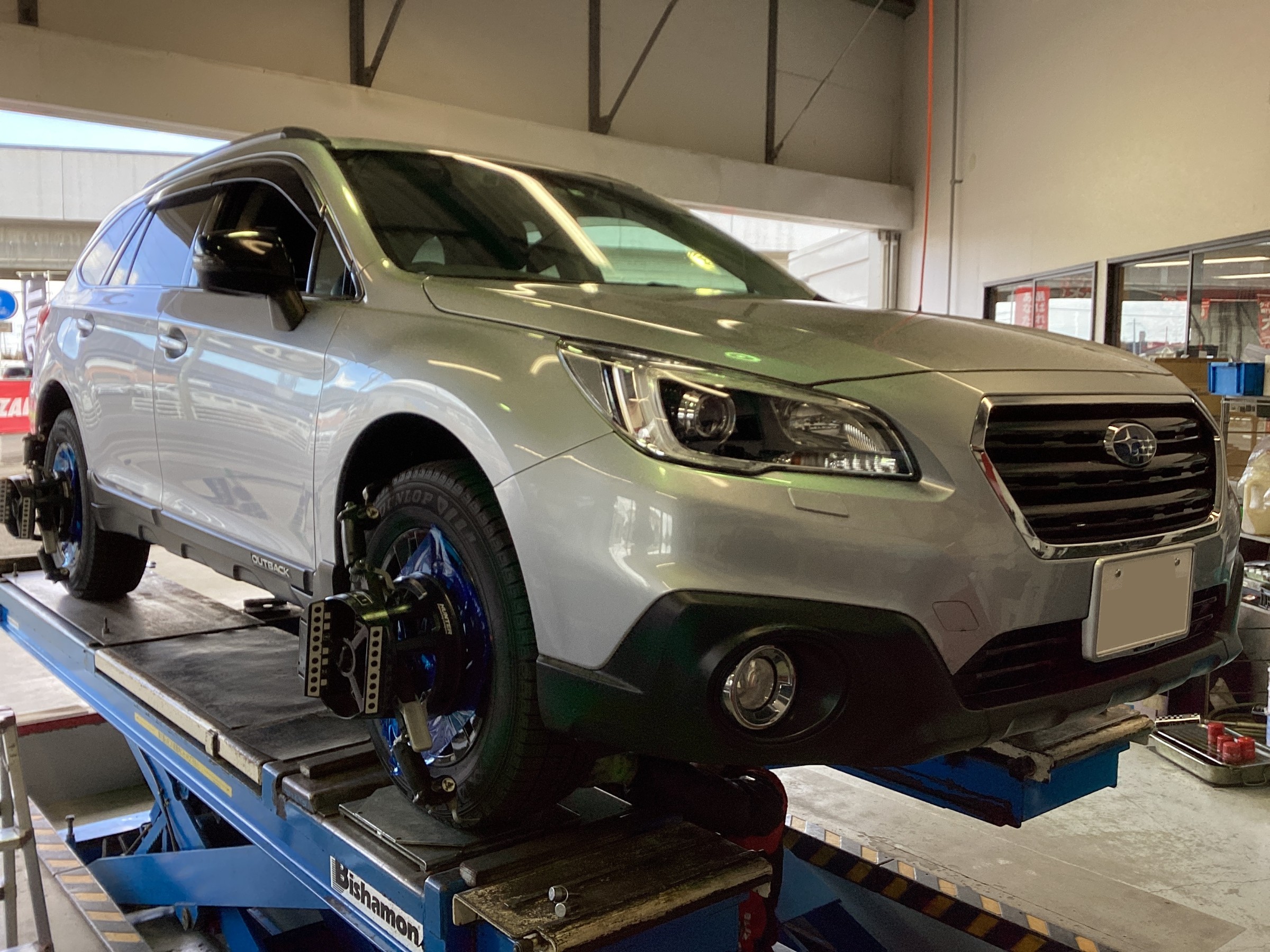 レガシィアウトバック BS9 ショックアブソーバー交換します！ | スバル