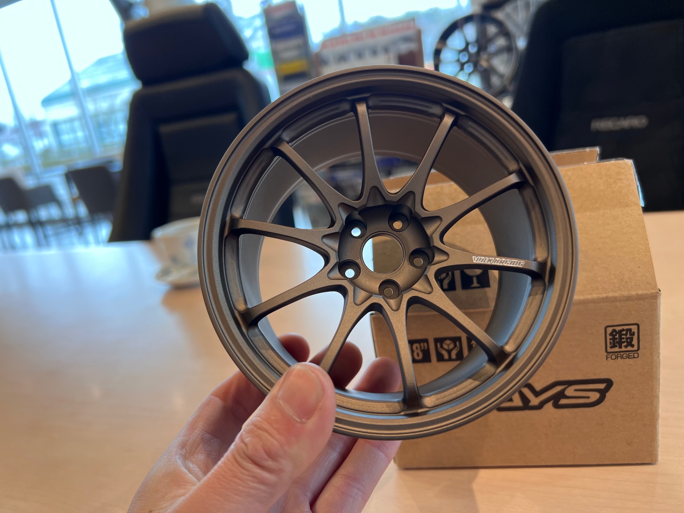 RAYS Official 1/4 Scale Wheel Model