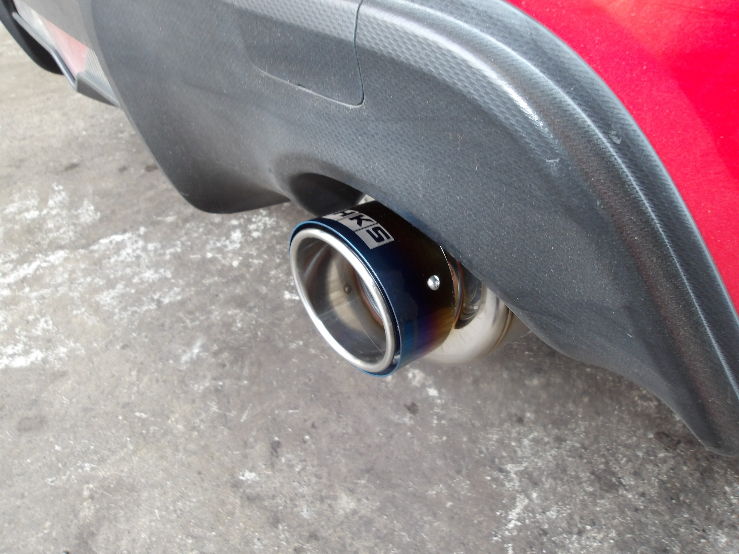 86（ZN6）HKS製スポーツマフラー「HiｰPower SPEC L Ⅱ（保安基準