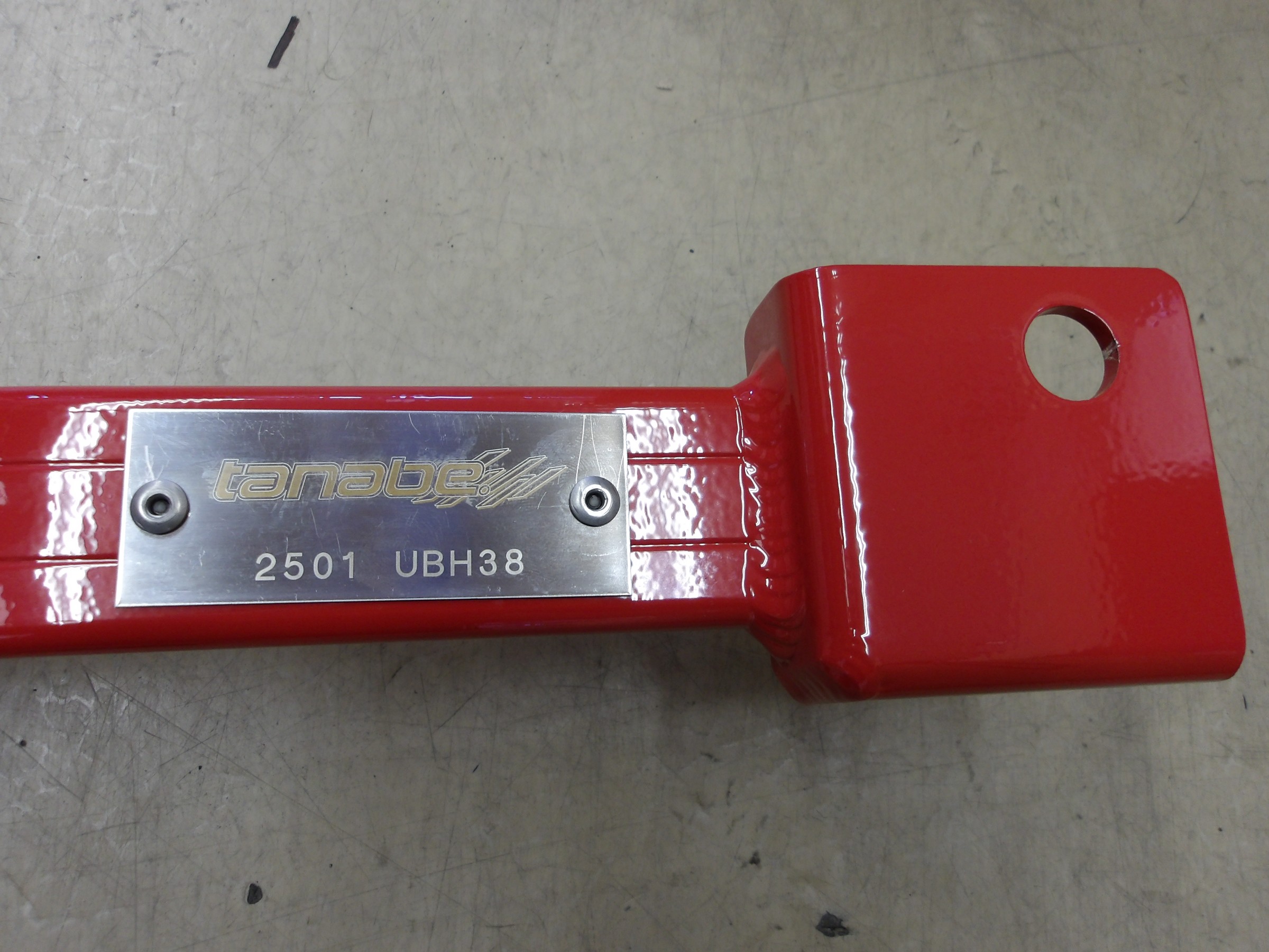 NｰBOX カスタム（JF3）タナベ製アンダーブレース（フロント＆リヤ