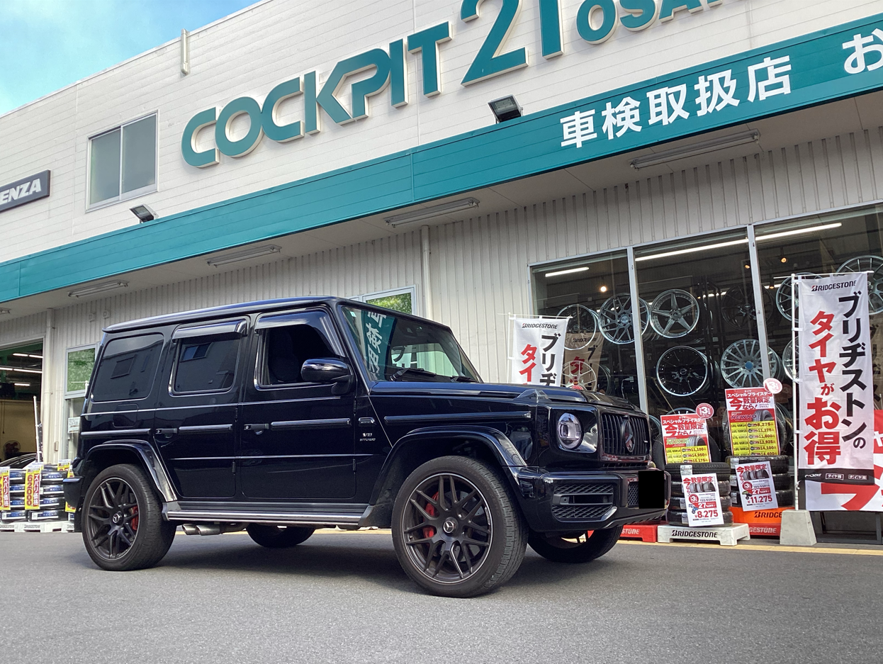 メルセデス・ベンツ W463 G63 (純正)ホイール×4 タイヤ×8