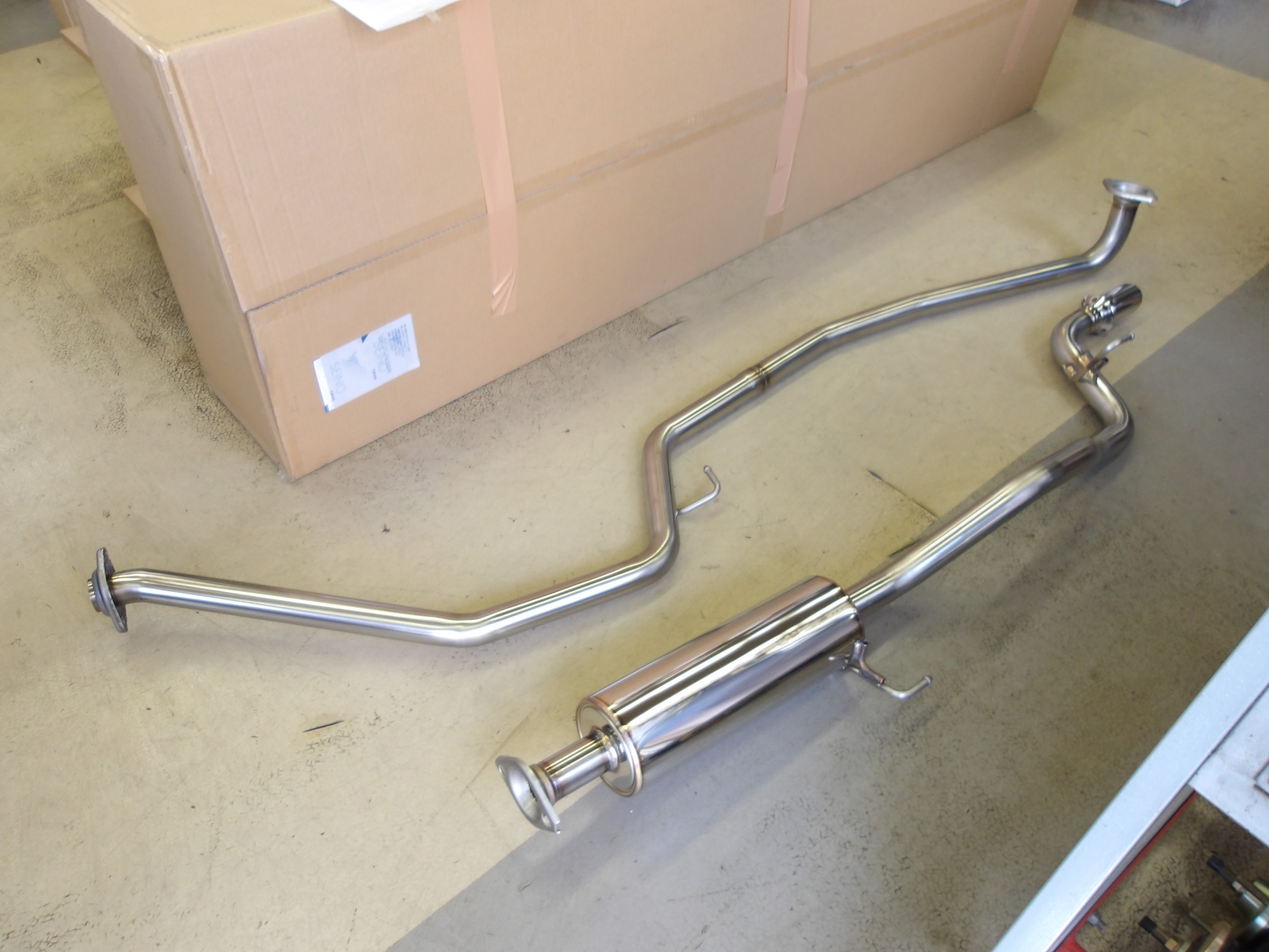 NｰONE（JG3）無限製スポーツマフラー「スポーツエキゾーストシステム