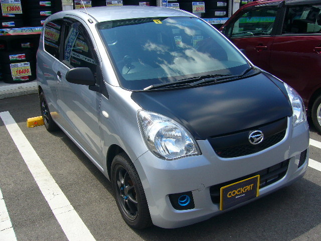 こちらも通勤快速 ミラ L275v 車高調他追加編 オーナーズカーインデックス カスタマイズカー紹介 コクピット 西部 お客さまの 車高調 ドレスアップ カスタマイズなど加工取付事例車両の紹介