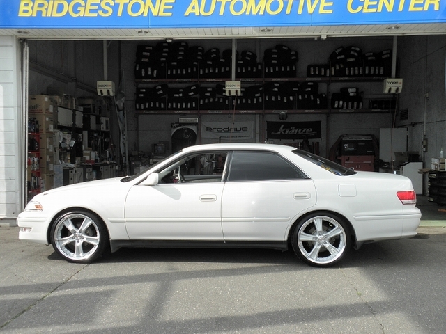 ローダウン マークII ホワイト RSR ダウンサス Ti2000 DOWN マークII JZX81 H2/8〜H4/9