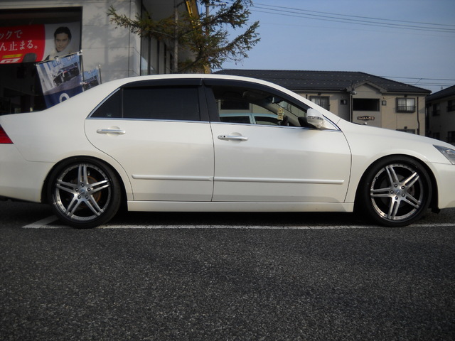 ホンダ インスパイア をカスタマイズさせていただきました オーナーズカーインデックス カスタマイズカー紹介 スタイルコクピット 新潟青山 お客さまの車高調 ドレスアップ カスタマイズなど加工取付事例車両の紹介