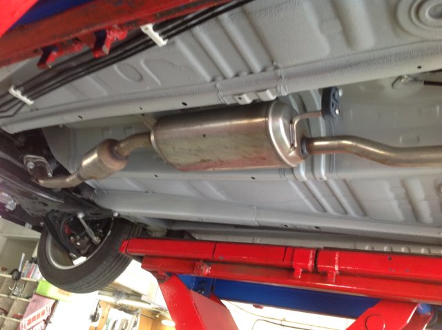 スズキ　アルトワークス　純正マフラー　わりかし綺麗 スズキ アルトワークス 純正マフラー わりかし綺麗 36アルト