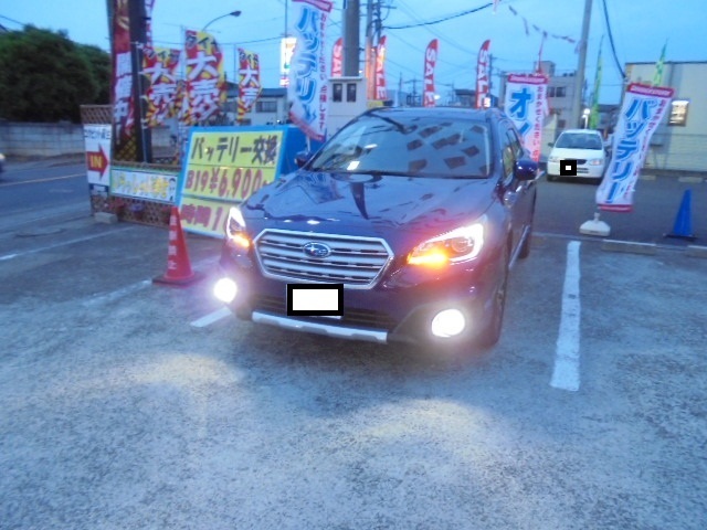 アウトバックで何しようぉ オーナーズカーインデックス カスタマイズカー紹介 コクピット 麻生 お客さまの車高調 ドレスアップ カスタマイズなど加工取付事例車両の紹介