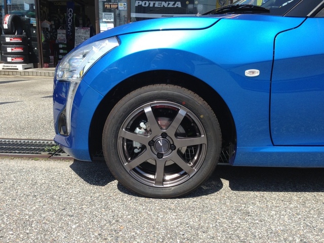 H様 コペン La400k オーナーズカーインデックス カスタマイズカー紹介 コクピット 魚津 お客さまの車高調 ドレスアップ カスタマイズなど加工取付事例車両の紹介