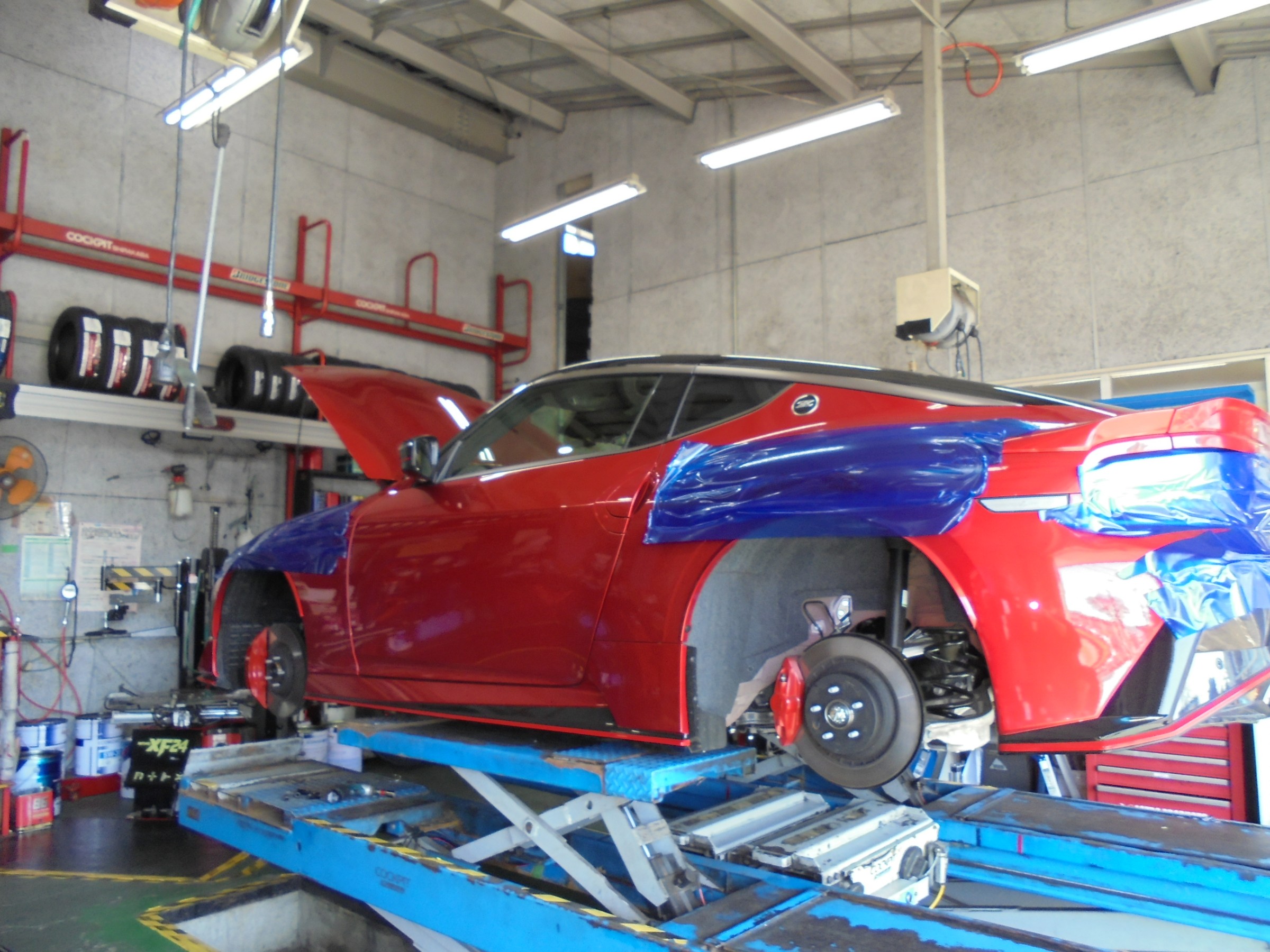 RZ34ニスモ 車高調取り付け | 日産 フェアレディZ 足まわり RZ34ニスモ 車高調取り付け | 日産 フェアレディZ 足まわり