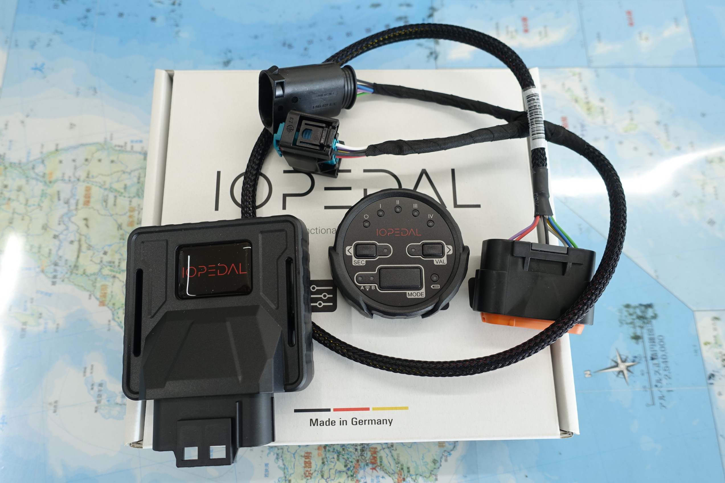 機能満載の新世代スロットルコントローラー「IO PEDAL」当店第一号で