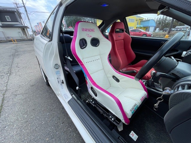 IVE SCOUT VIP SEAT ORIGINAL ITEM 抜けなし edirb 033 Blue stitch | BRIDE's Sport Seats lineup for every