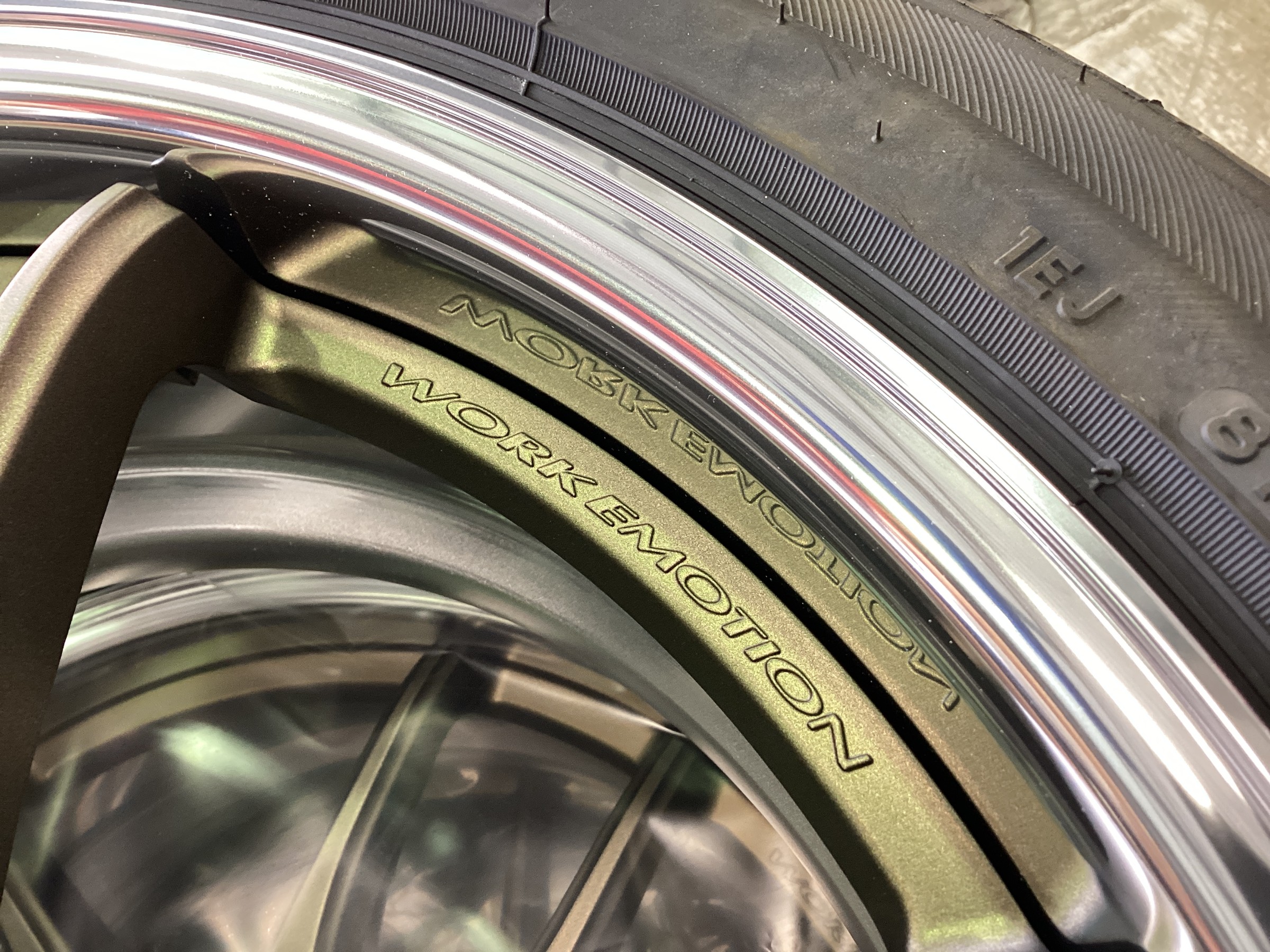 マークX GRX133 REGNO GR-XⅢ & WORK EMOTION CR2P取り付けます マークX GRX133 REGNO GR-XⅢ & WORK EMOTION CR2P取り付けます