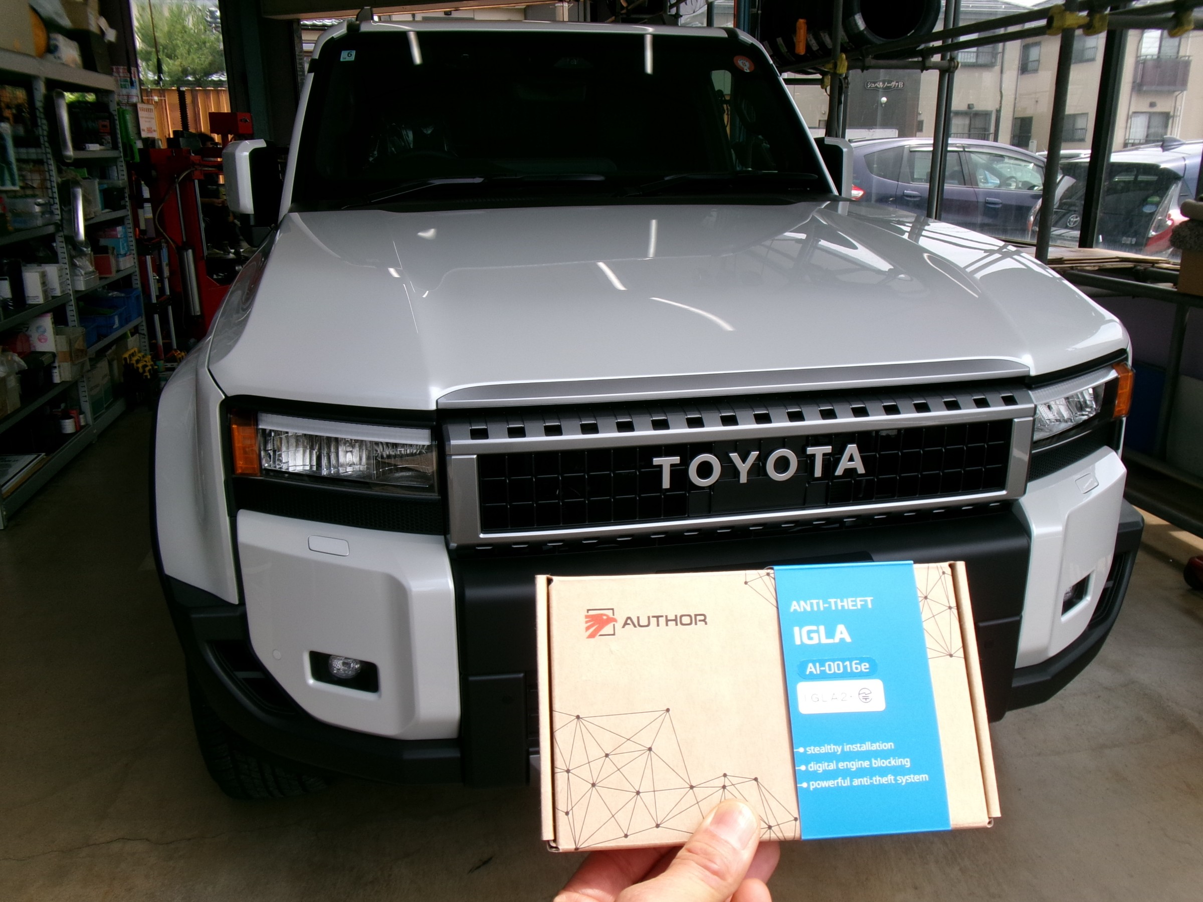 トヨタ ランクル250に最新盗難手口から愛車をデジタルセキュリティーで