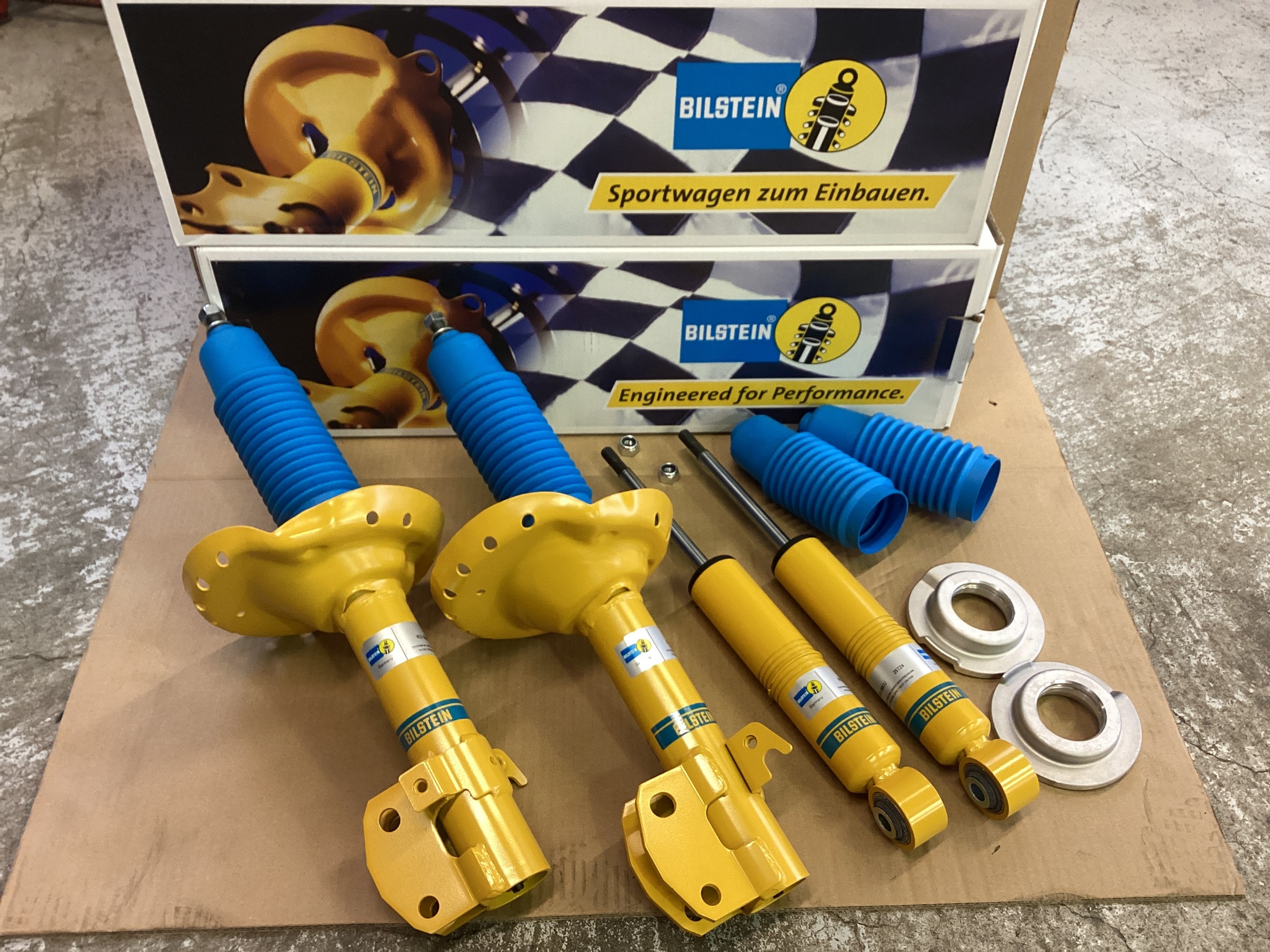 Bilstein レガシィB4 BL5 後期　純正　サスペンション creer-net_bilstein-legacy-b6set