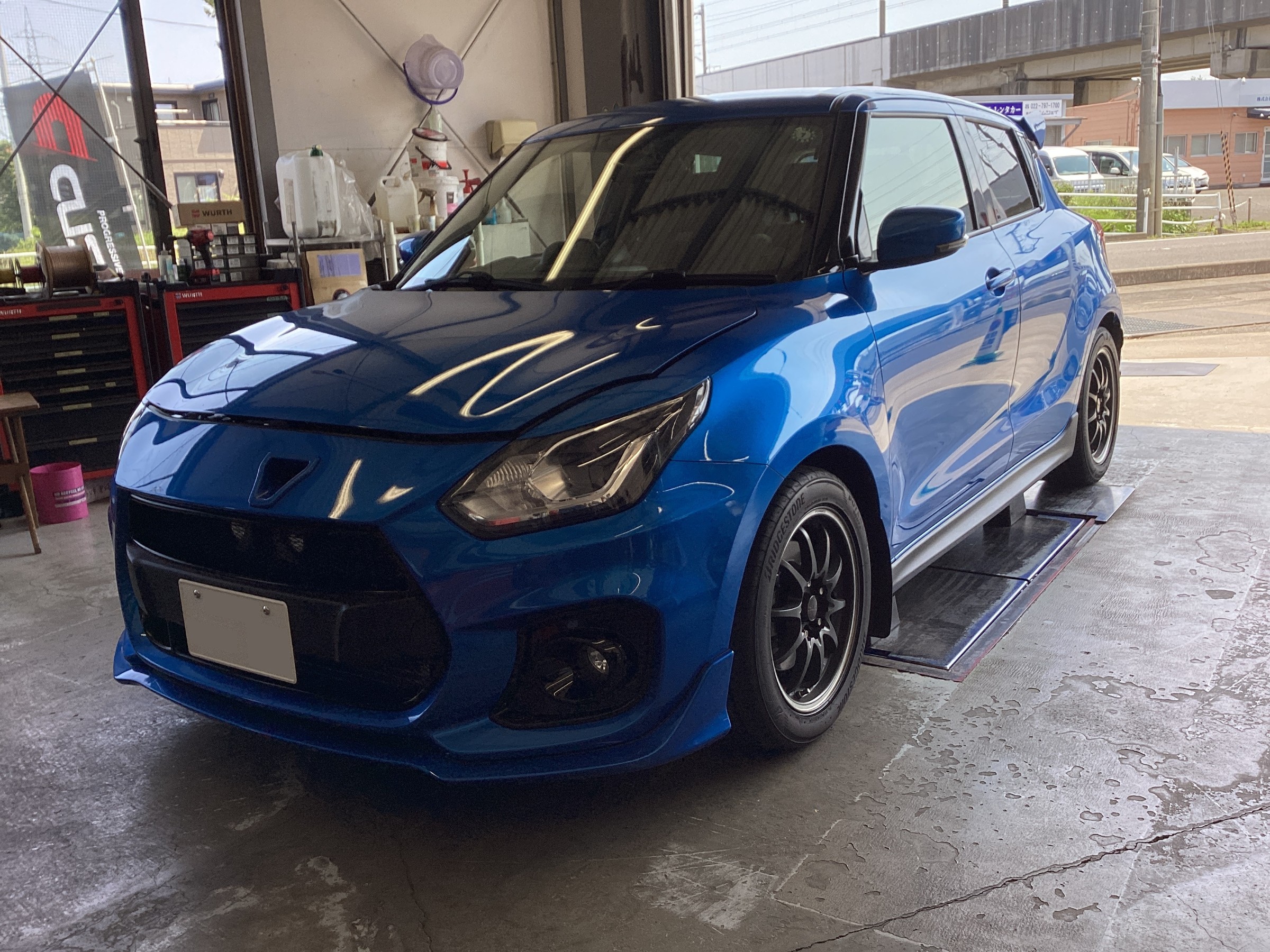 スイフトスポーツ ZC33S アップグレードターボ装着します