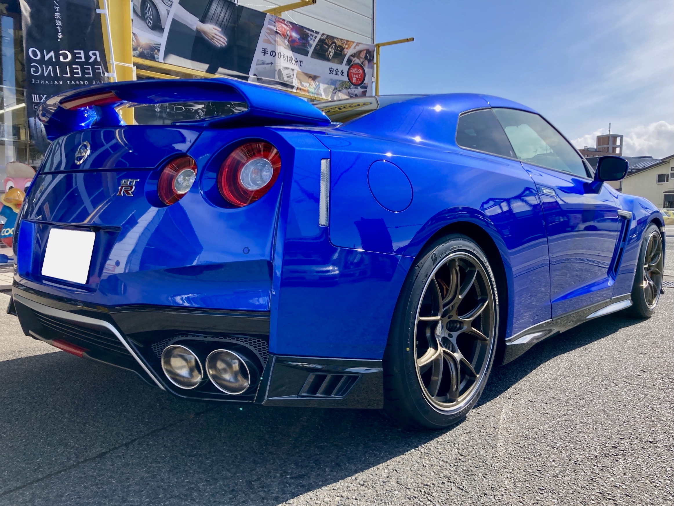 R35 NISSAN GT-R】×【TWS Exspur RN2+udm × POTENZA RE-71RS