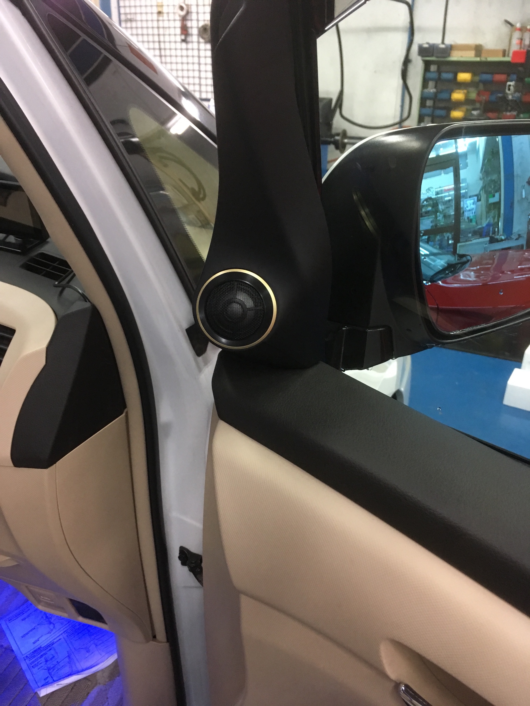 50系 トヨタ　エスティマ　ツイーターパネル　アルパインX-171Sなど 50系 トヨタエスティマツイーターパネルアルパインX-171Sなど