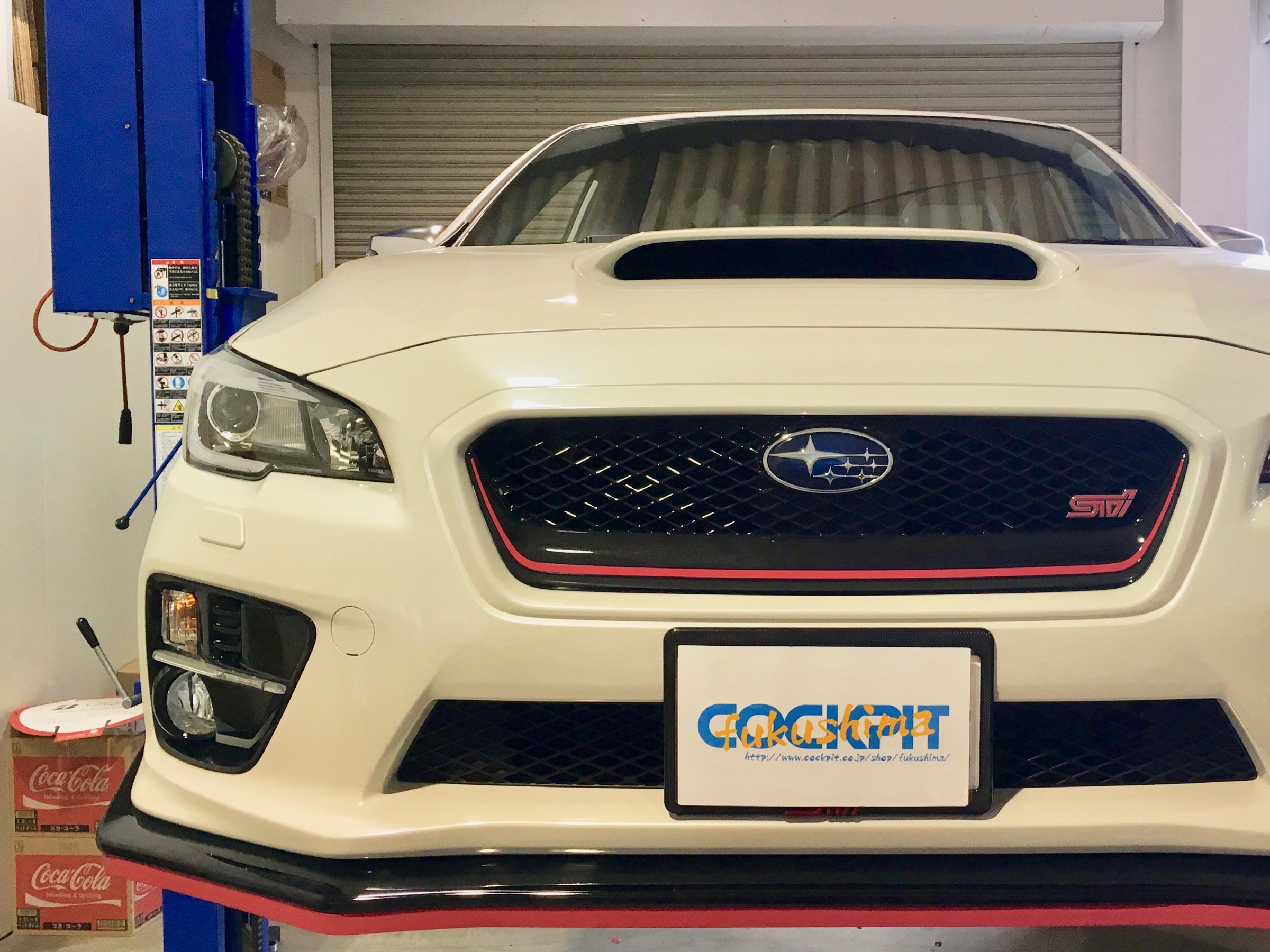 VAG・スバル・WRX・S4tSいつものSTIスタイルパッケージにプラスアルファ！ | タイヤ タイヤ > タイヤ・ホイール交換 | ☆メモらんだむ☆  | コクピット 福島 | 車のカスタマイズにかかわるスタッフより