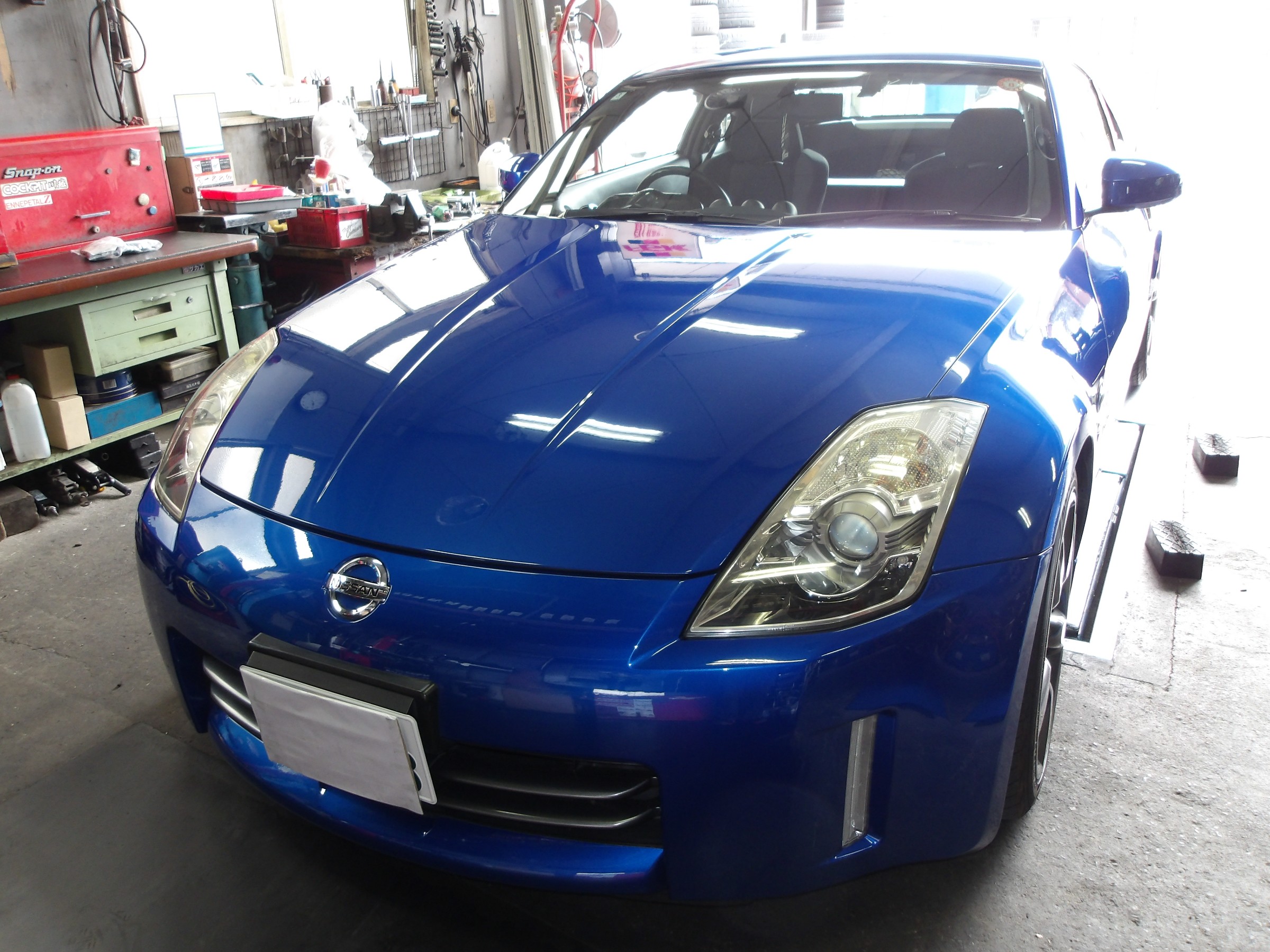 フェアレディZ（Z33）ブレーキキャリパー オーバーホール（1台