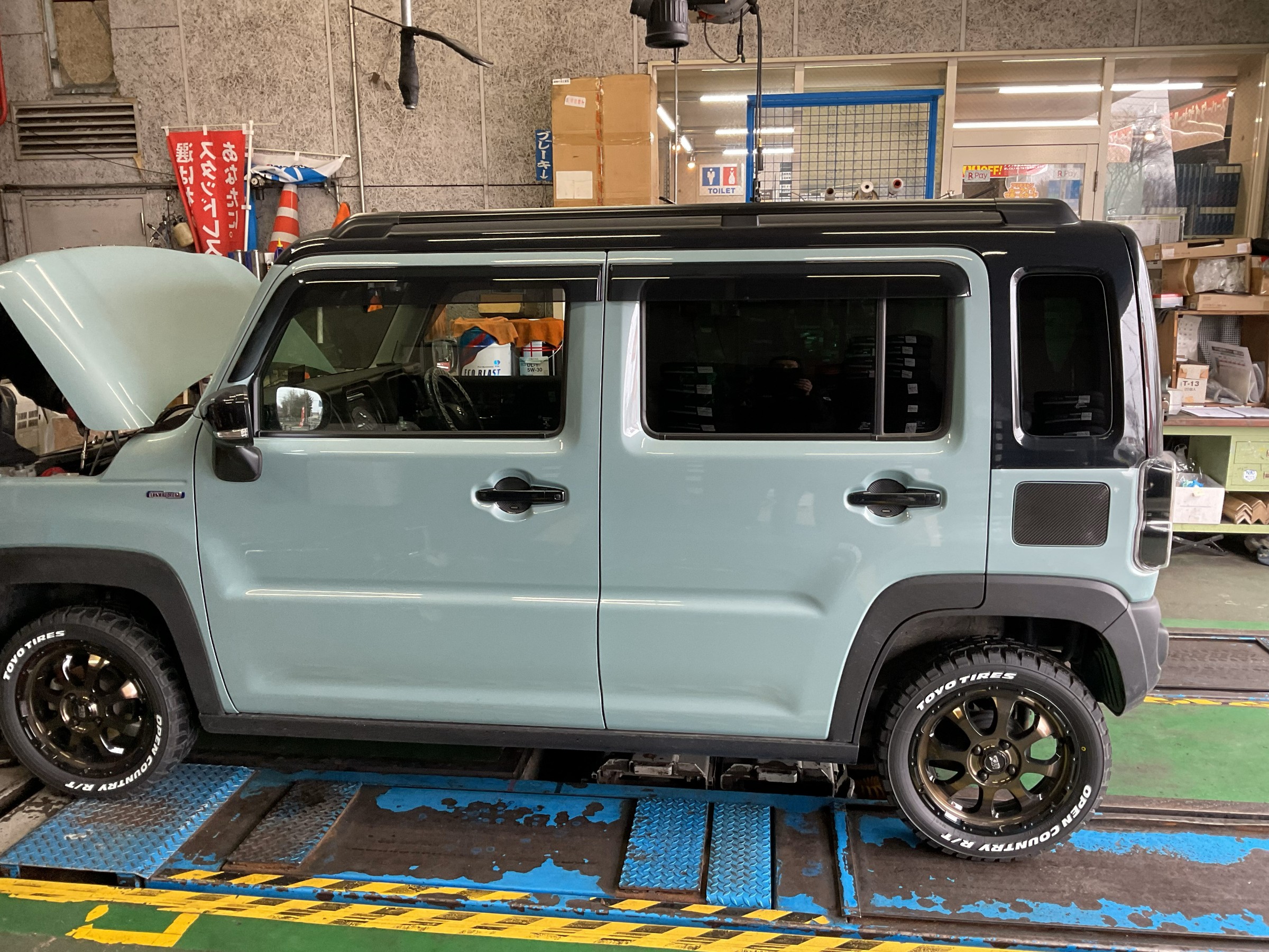 ハスラーMR92S・JAOSでリフトアップ | スズキ ハスラー 足まわり