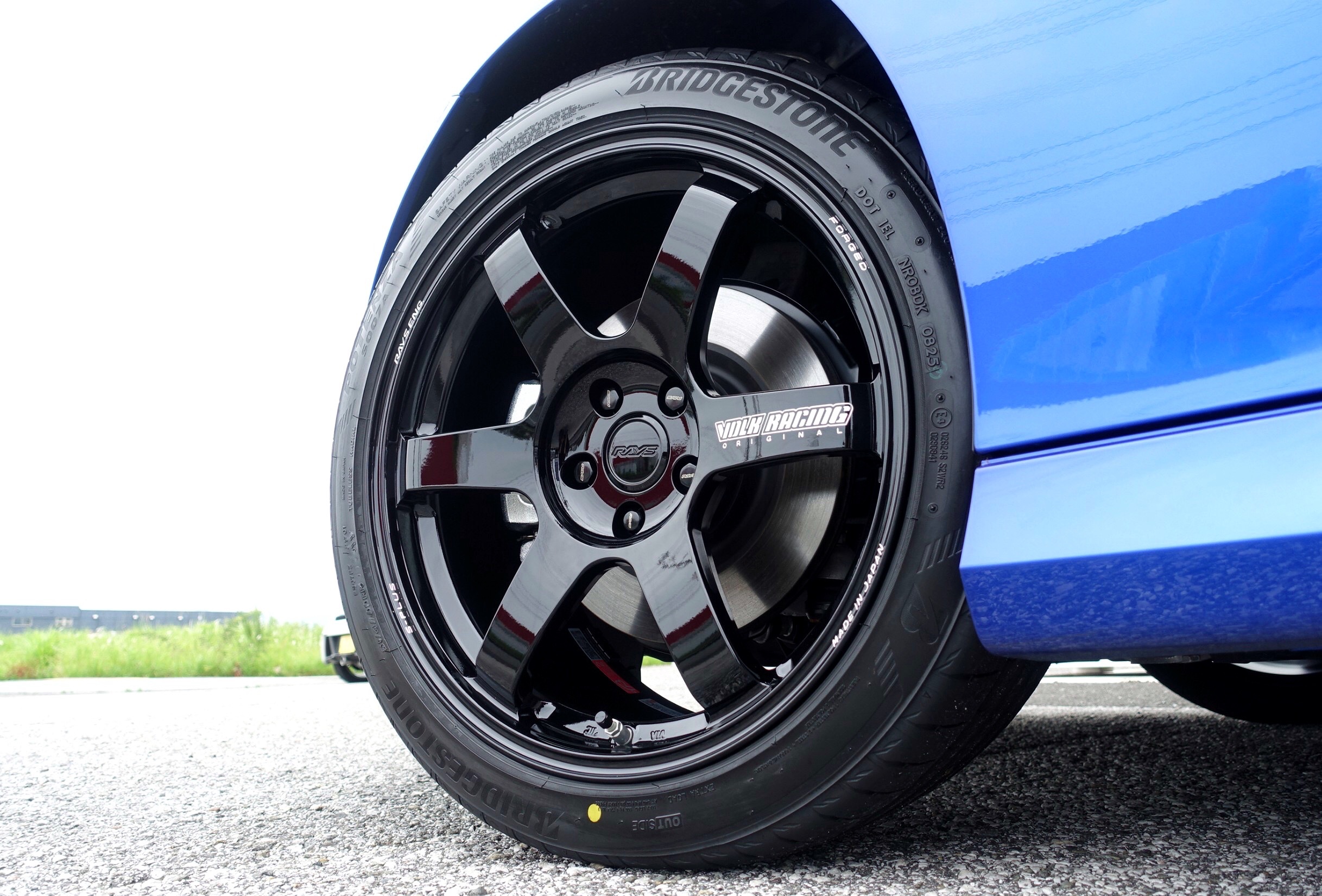 白黒ワークス様 TE37 ③ レイズ ボルクレーシング TE37 サーガ SL 18インチ - M3 F80 CBA
