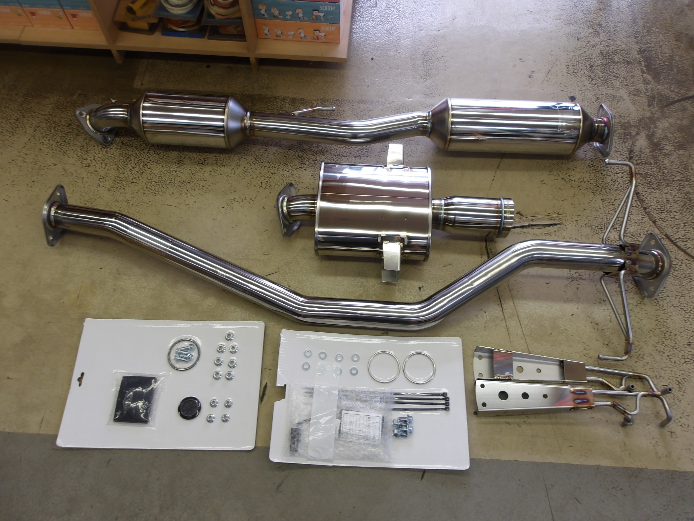 【期間限定値下げ】シビックタイプR FL5 RSEマフラー 無限 スポーツマフラー シビックタイプR / CIVIC TYPE R FL5