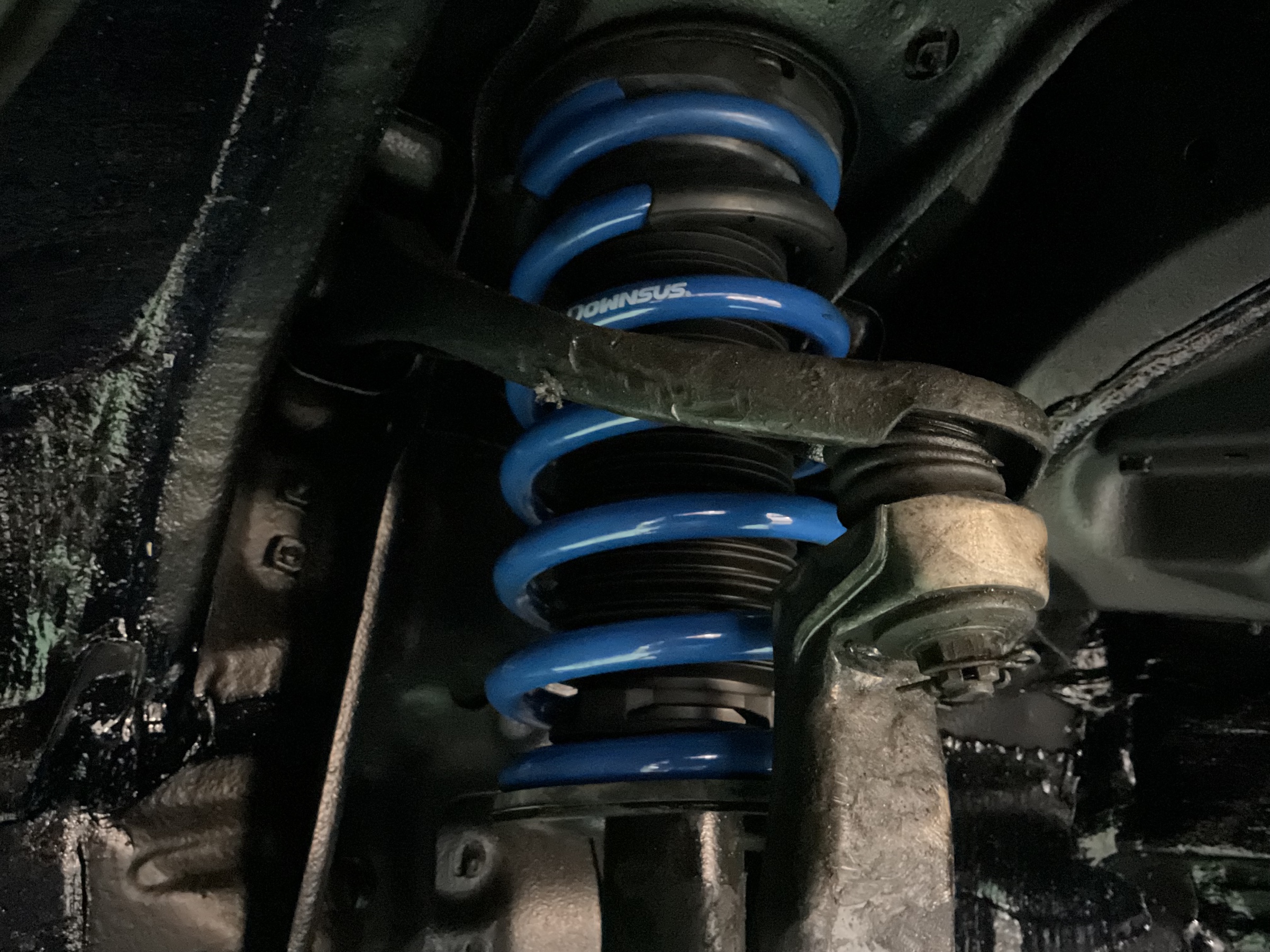 クラウンマジェスタに19インチKRANZE、ダウンサス取付。 | テクニカル