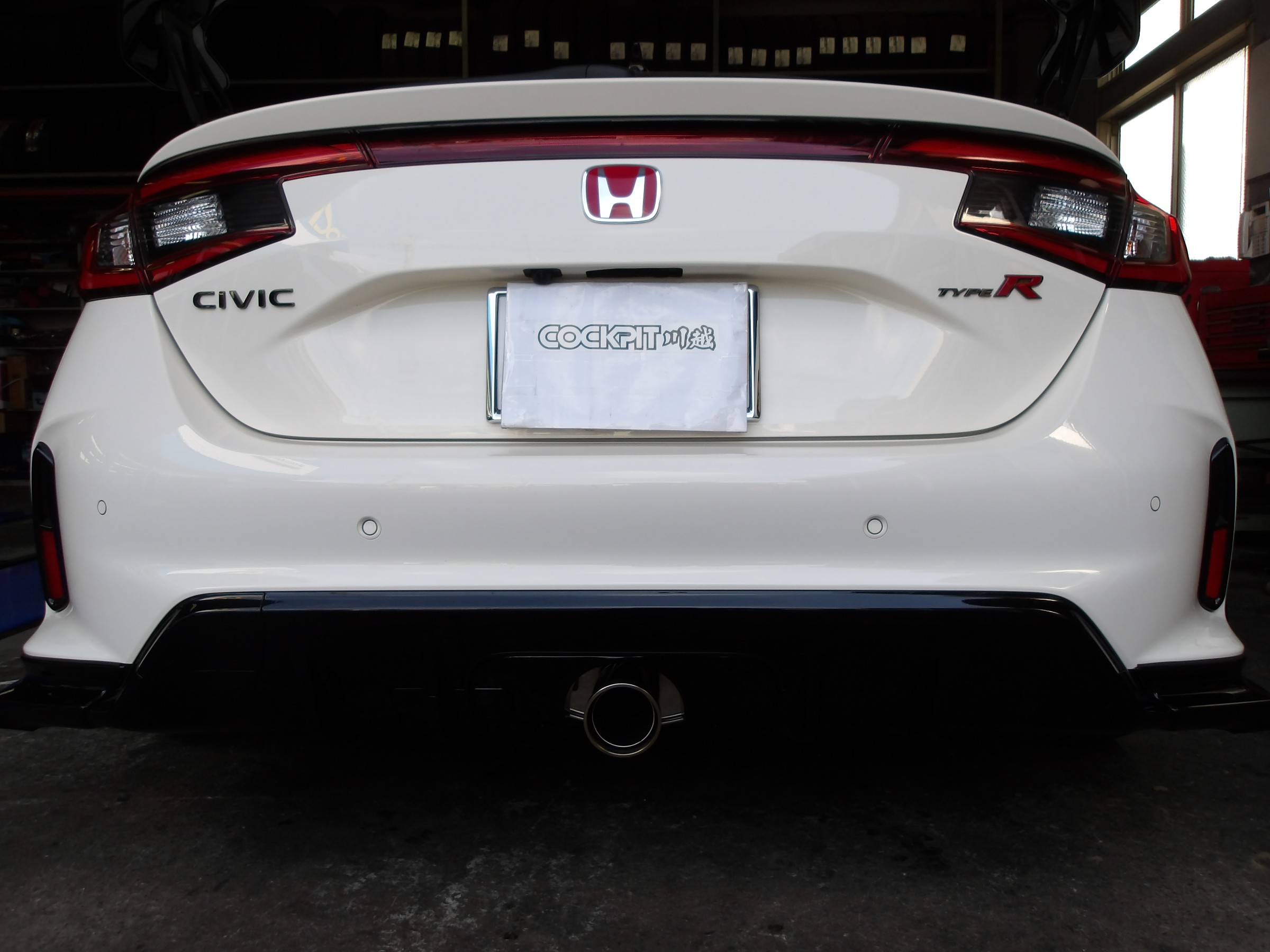 シビック タイプR（FL5）無限製スポーツマフラー「エキゾースト