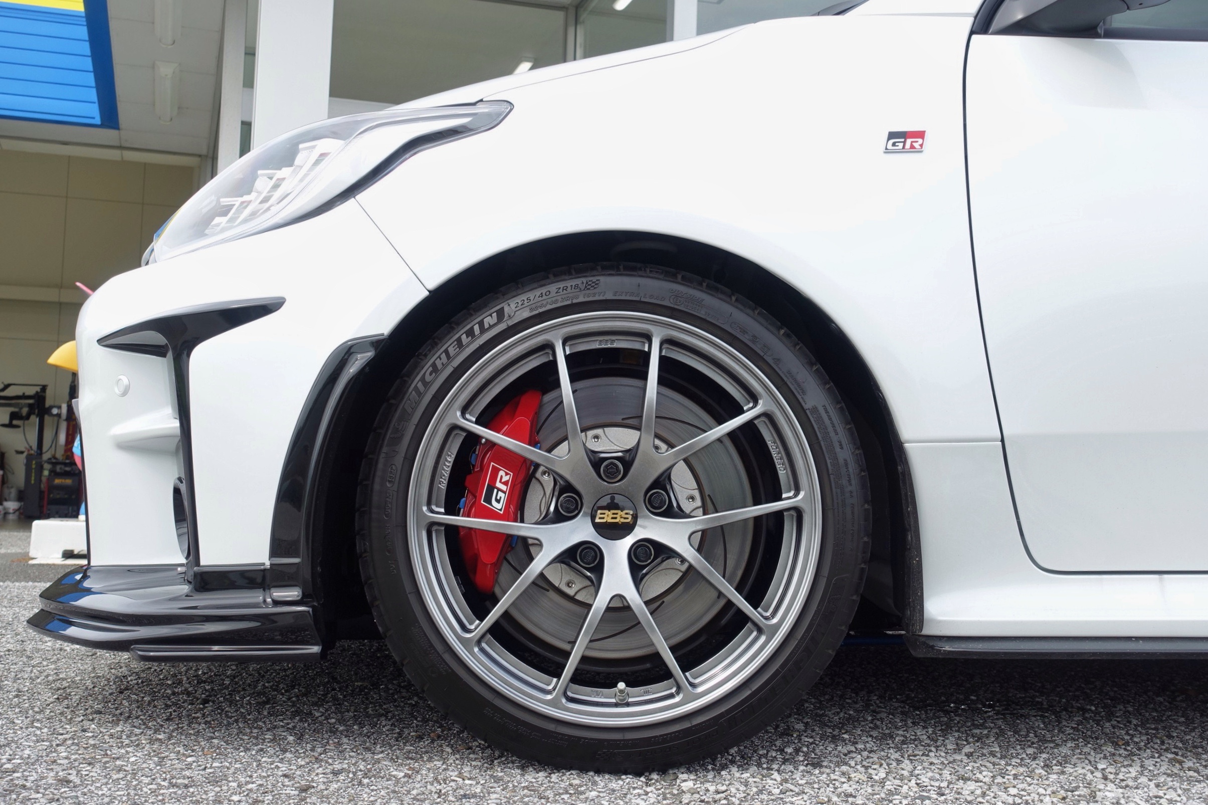 オーナーのこだわりを現実に変えるために純正BBSから走りのBBSへ