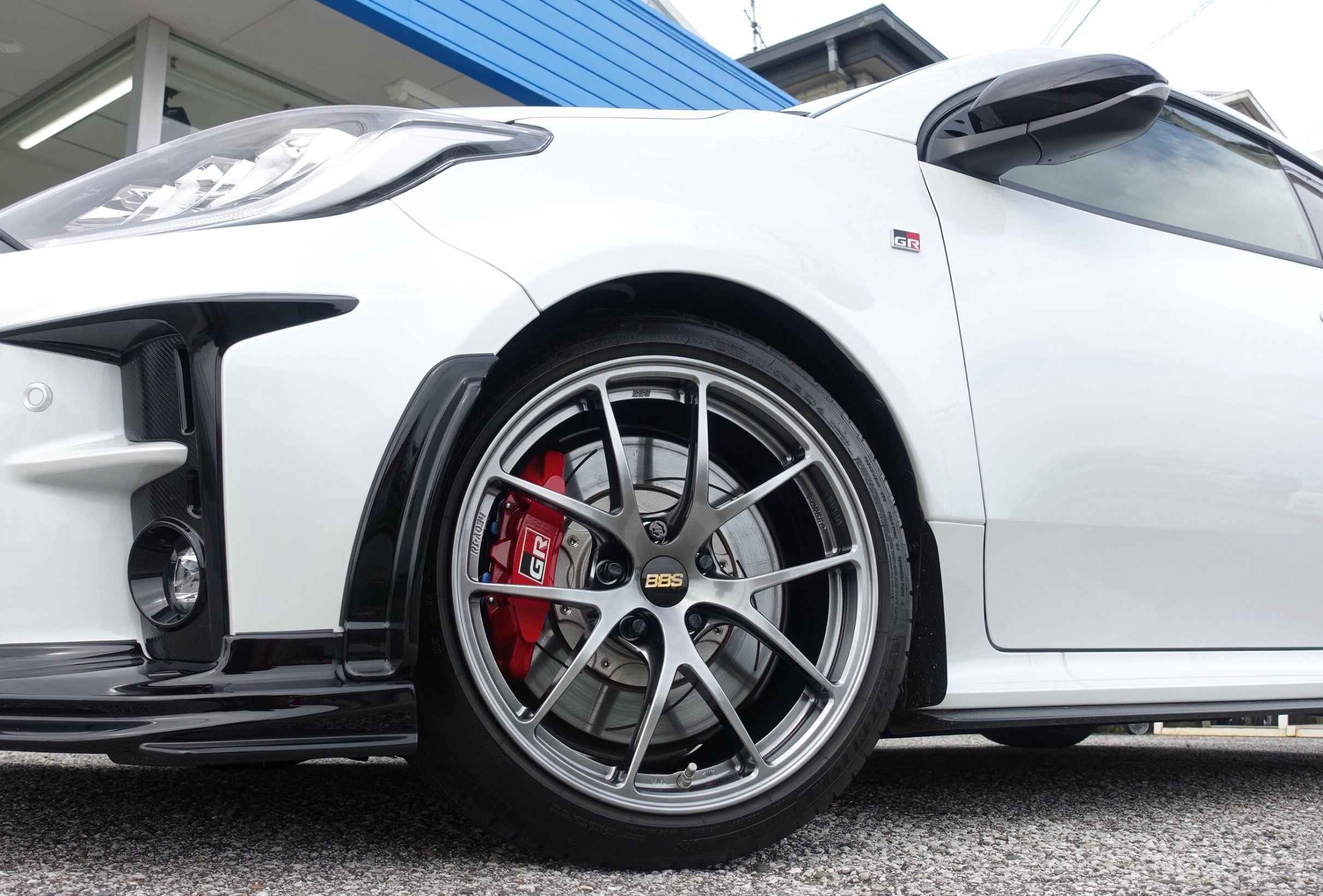 オーナーのこだわりを現実に変えるために純正BBSから走りのBBSへ