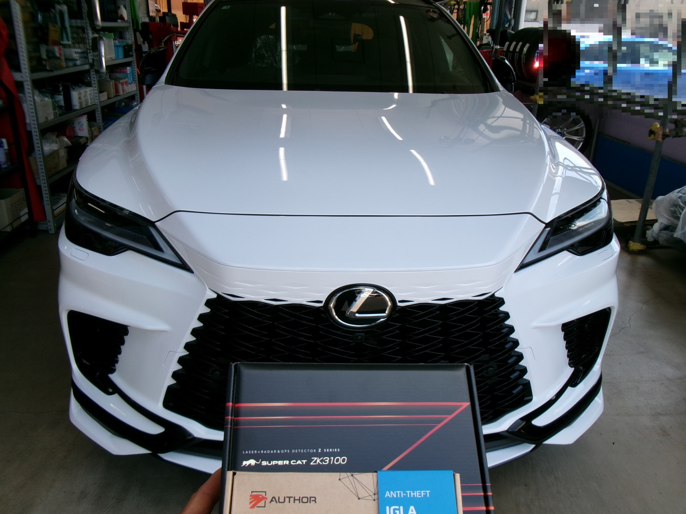 レクサス RX500hに最新盗難手口！キーエミュレーターまたリレー