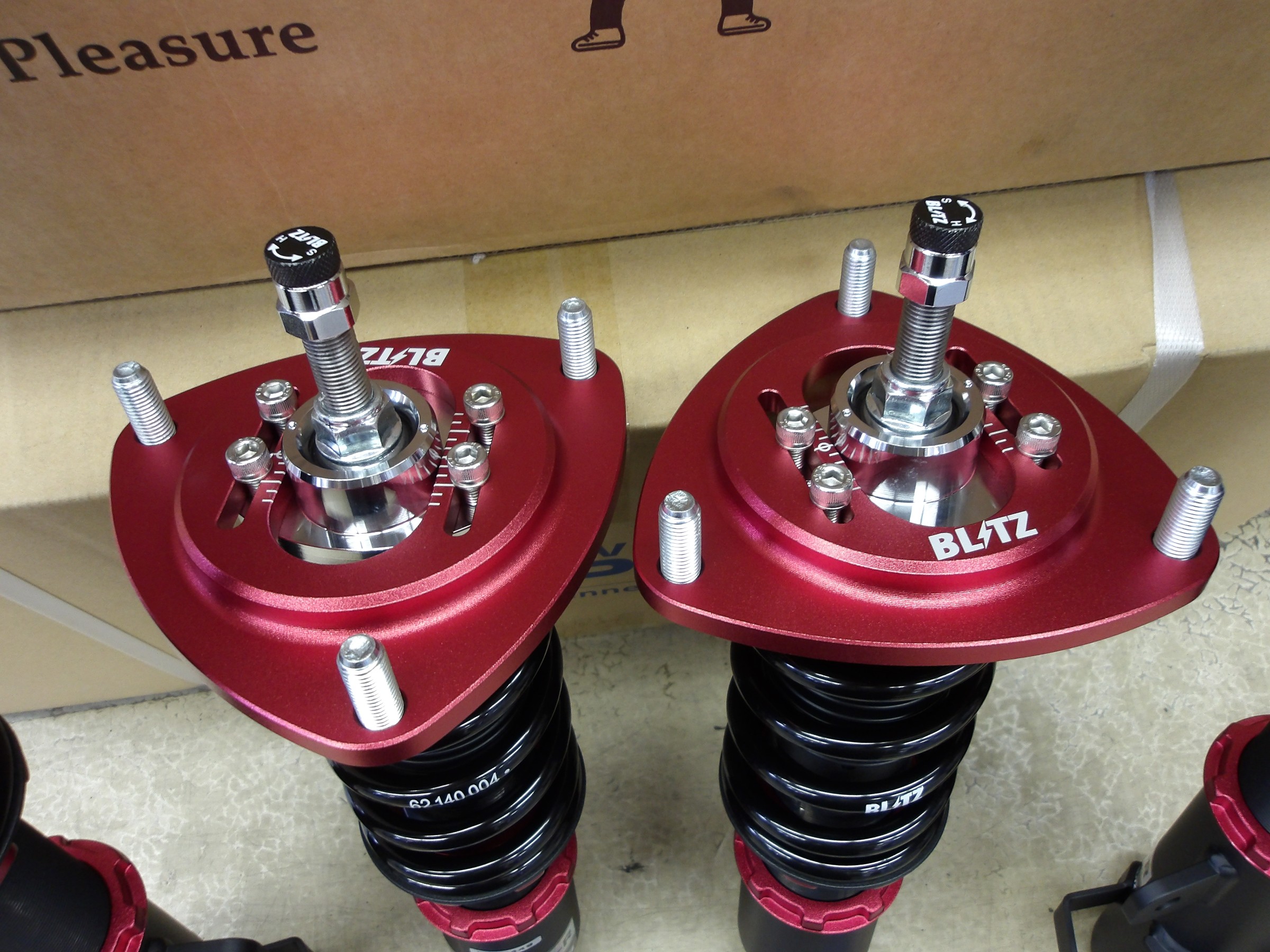 S660（JW5）ブリッツ製車高調「ダンパーZZ-R」装着＆アライメント作業