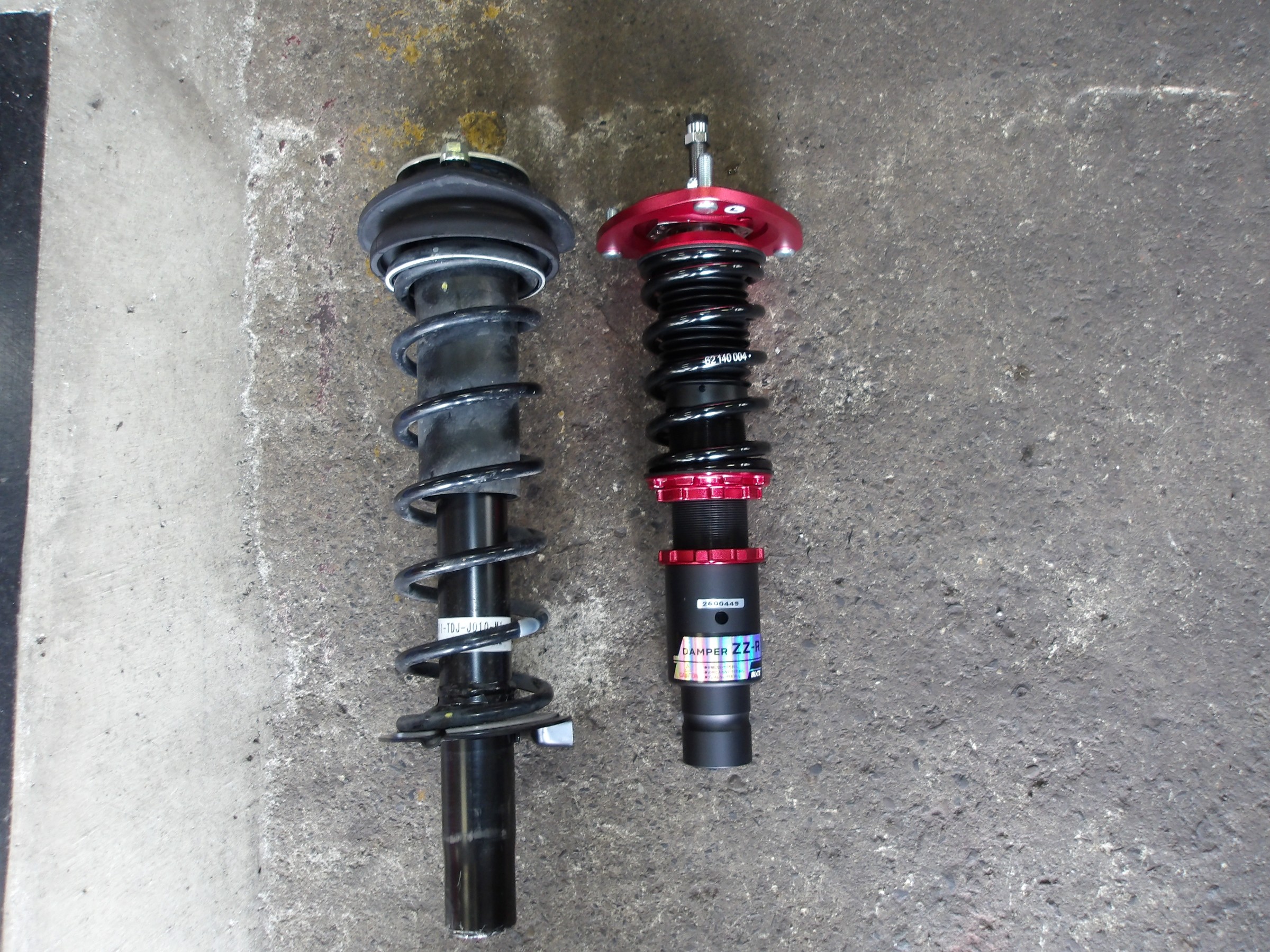 S660（JW5）ブリッツ製車高調「ダンパーZZ-R」装着＆アライメント作業