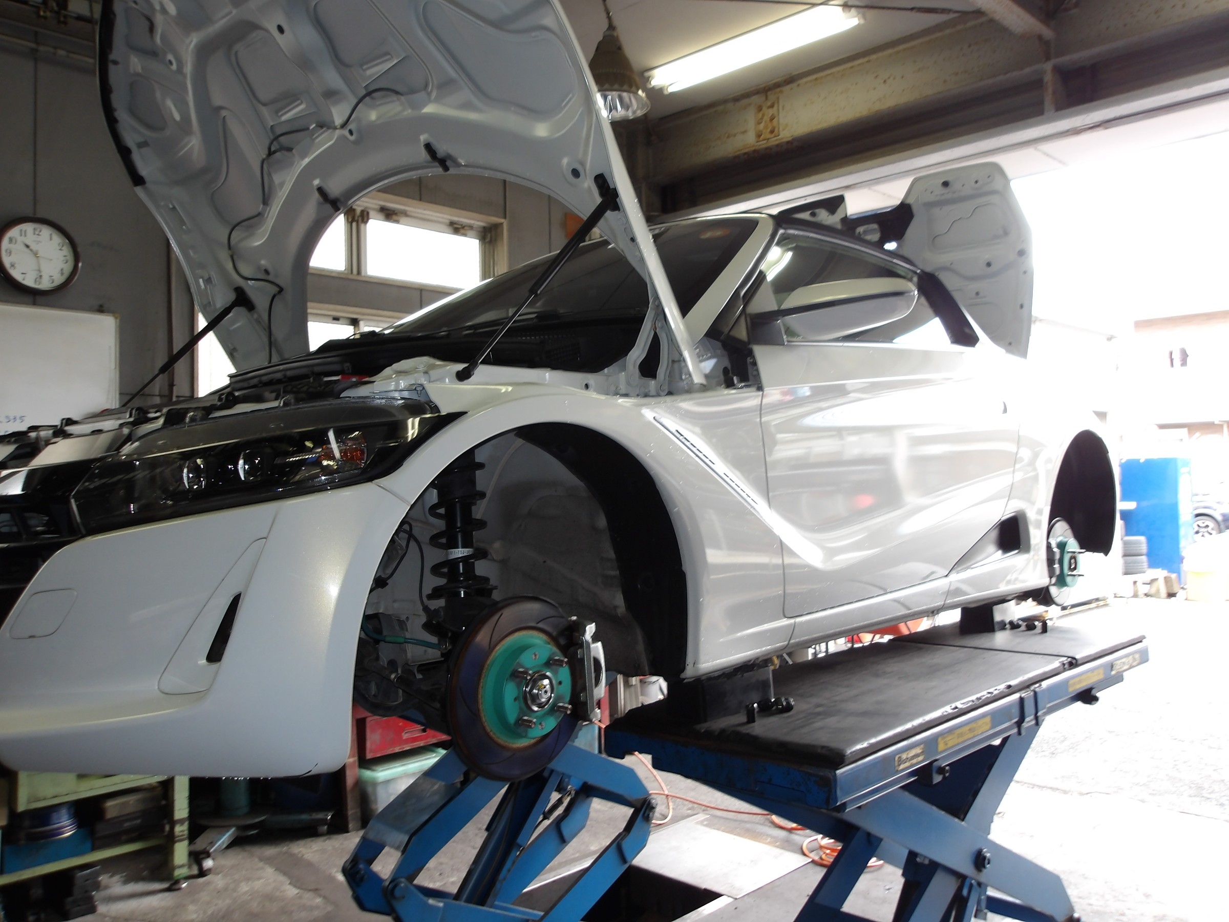 S660（JW5）ブリッツ製車高調「ダンパーZZ-R」装着＆アライメント作業