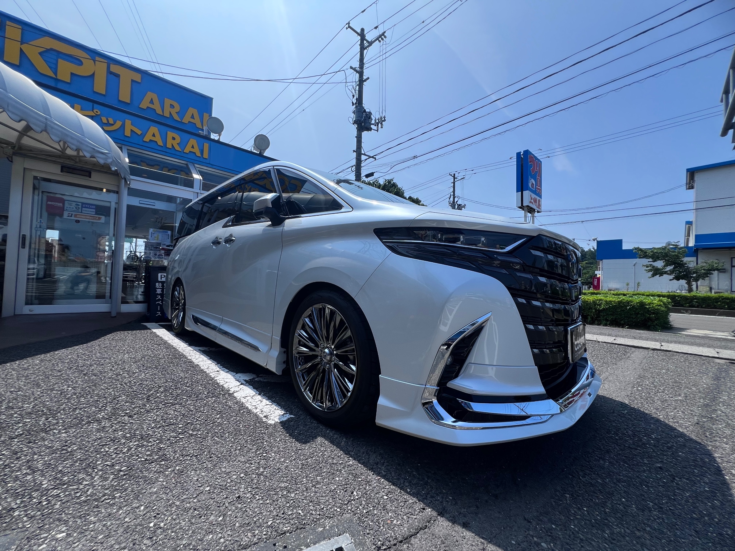 40アルファード CUSCO車高調 足回り交換 《 TOYOTA ALPHARD
